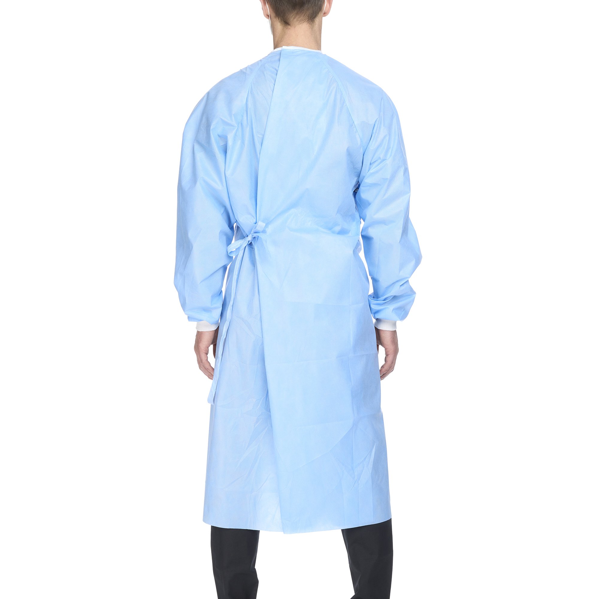 O&M Halyard Inc 99285 - Halyard Basics Nonreinforced Surgical Gown with Towel, Extra Large - 1/Each, 20/Case