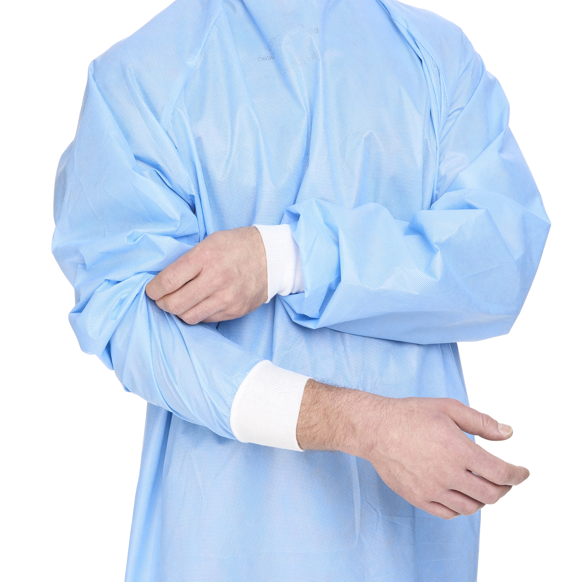 O&M Halyard Inc 99285 - Halyard Basics Nonreinforced Surgical Gown with Towel, Extra Large - 1/Each, 20/Case