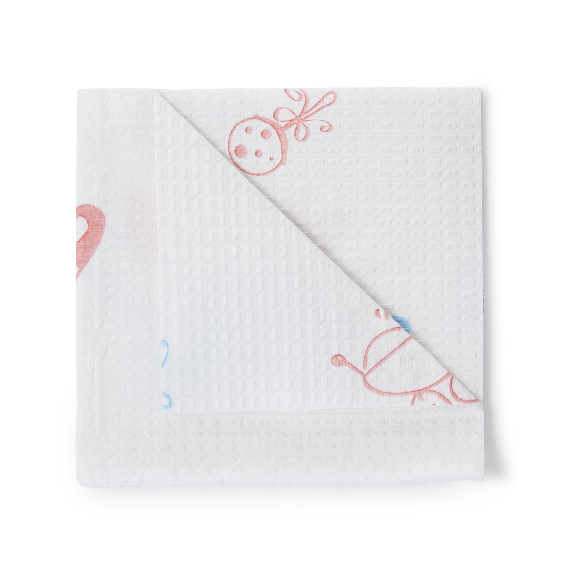 Tidi Products 981222 - Tidi® Smooth Scale Liner Paper, 13 x 22 Inch, Print (Pins, Bottles & Carriages) - 250/Case