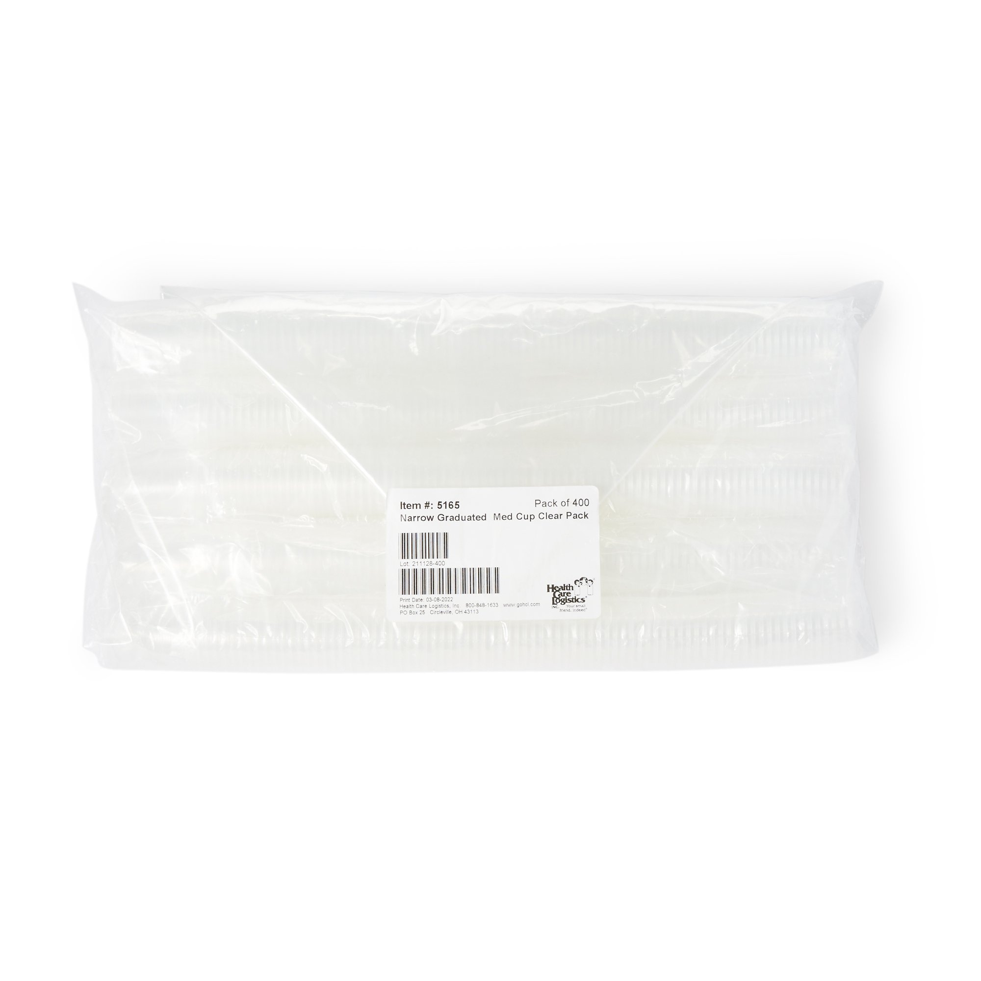 Health Care Logistics - 5165 Narrow Graduated Medicine Cup