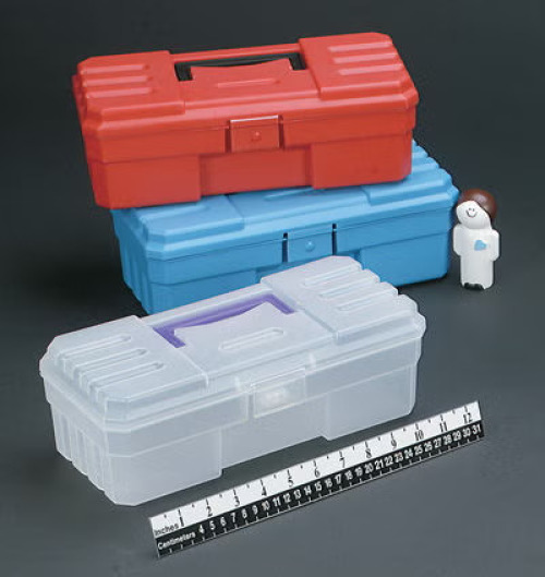 Health Care Logistics - 1371R Medical Storage Cabinet Health Care Logistics® Portable Plastic Without Drawers Without Shelves Secure-lock Latch