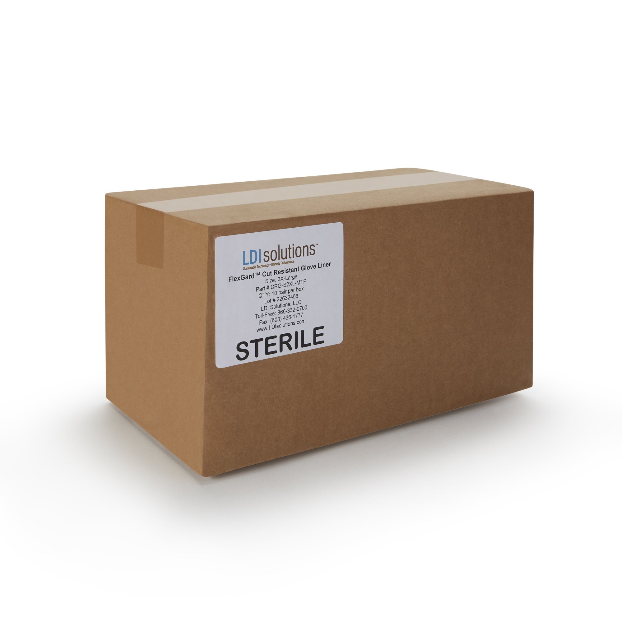 Flex-Gard Cut Resistant Glove Liner CRG-S2XL-MTF by LDI