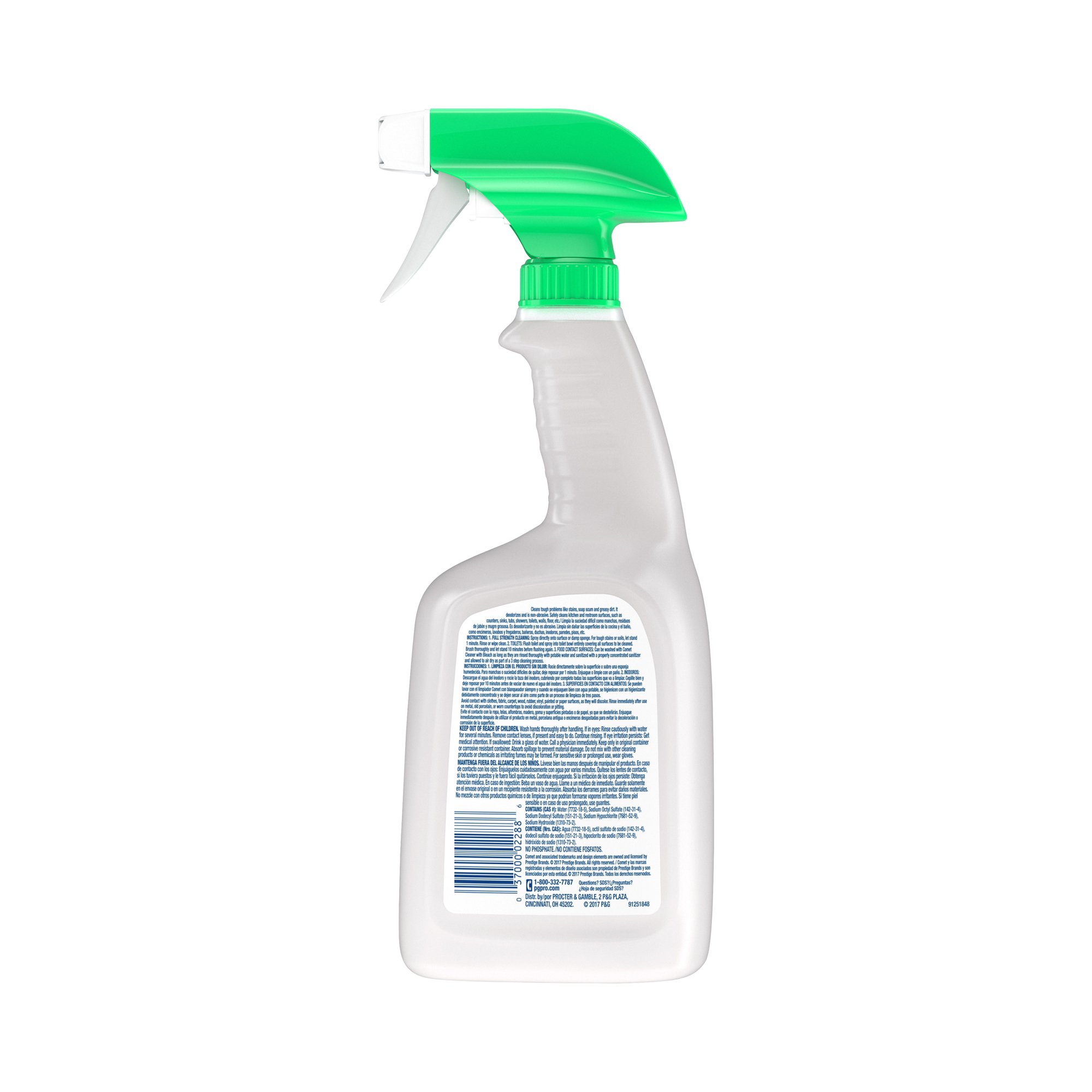 RJ Schinner Co 02287 - Comet® with Bleach Surface Cleaner, 32 oz. - 1/Each, 8/Case