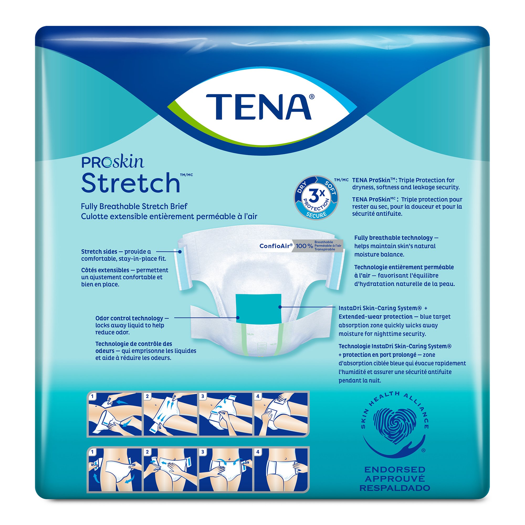 Essity HMS North America Inc - 67902 Tena® ProSkin Stretch™ Super Incontinence Brief