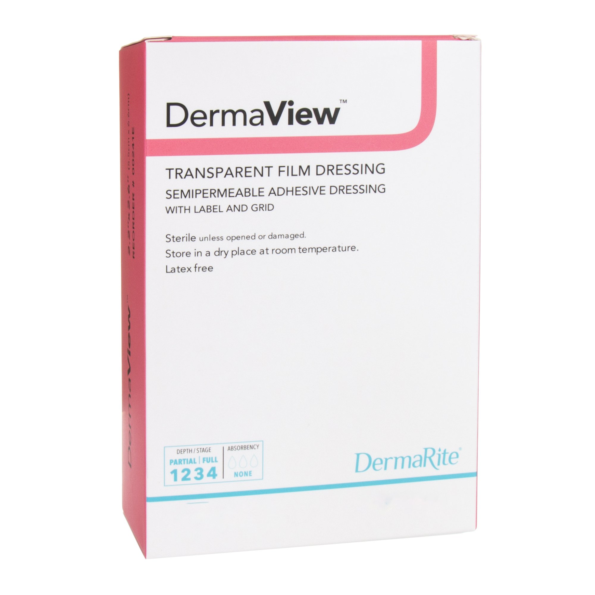 Sion Brands LLC - 00251E DermaView™ Transparent Film Dressing