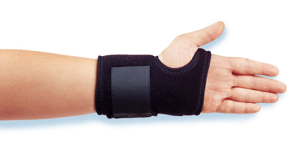 Hely & Weber - 3846-LT Wrist Brace Gel Wrist Wrap Mineral Oil / Neoprene / OK Cloth Left Hand Black One Size Fits Most