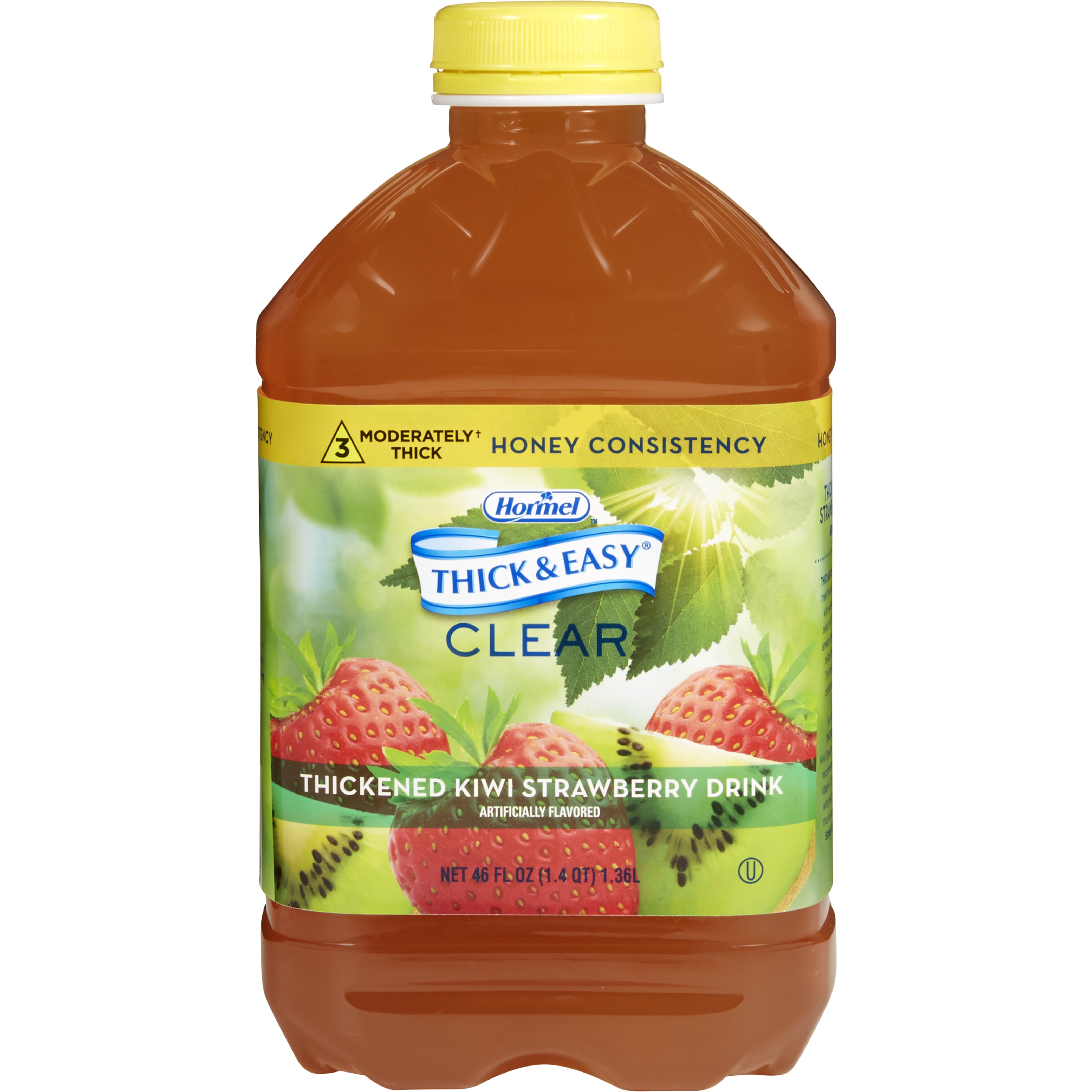 Lyons Magnus LLC 11840 - Thick & Easy® Clear Honey Consistency Kiwi Strawberry Thickened Beverage - 1/Each, 6/Case