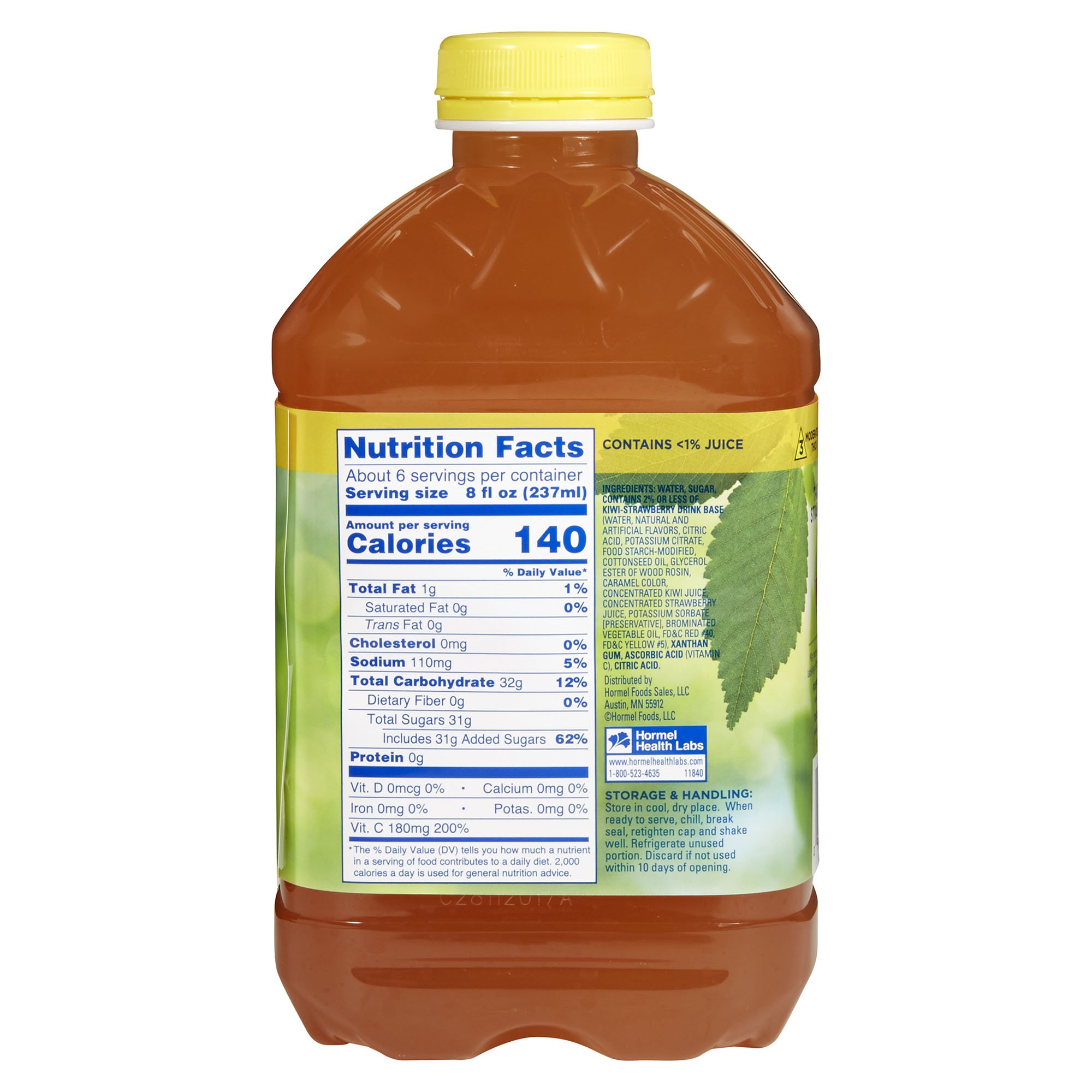 Lyons Magnus LLC - 11840 Thick & Easy® Clear Honey Consistency Kiwi Strawberry Thickened Beverage