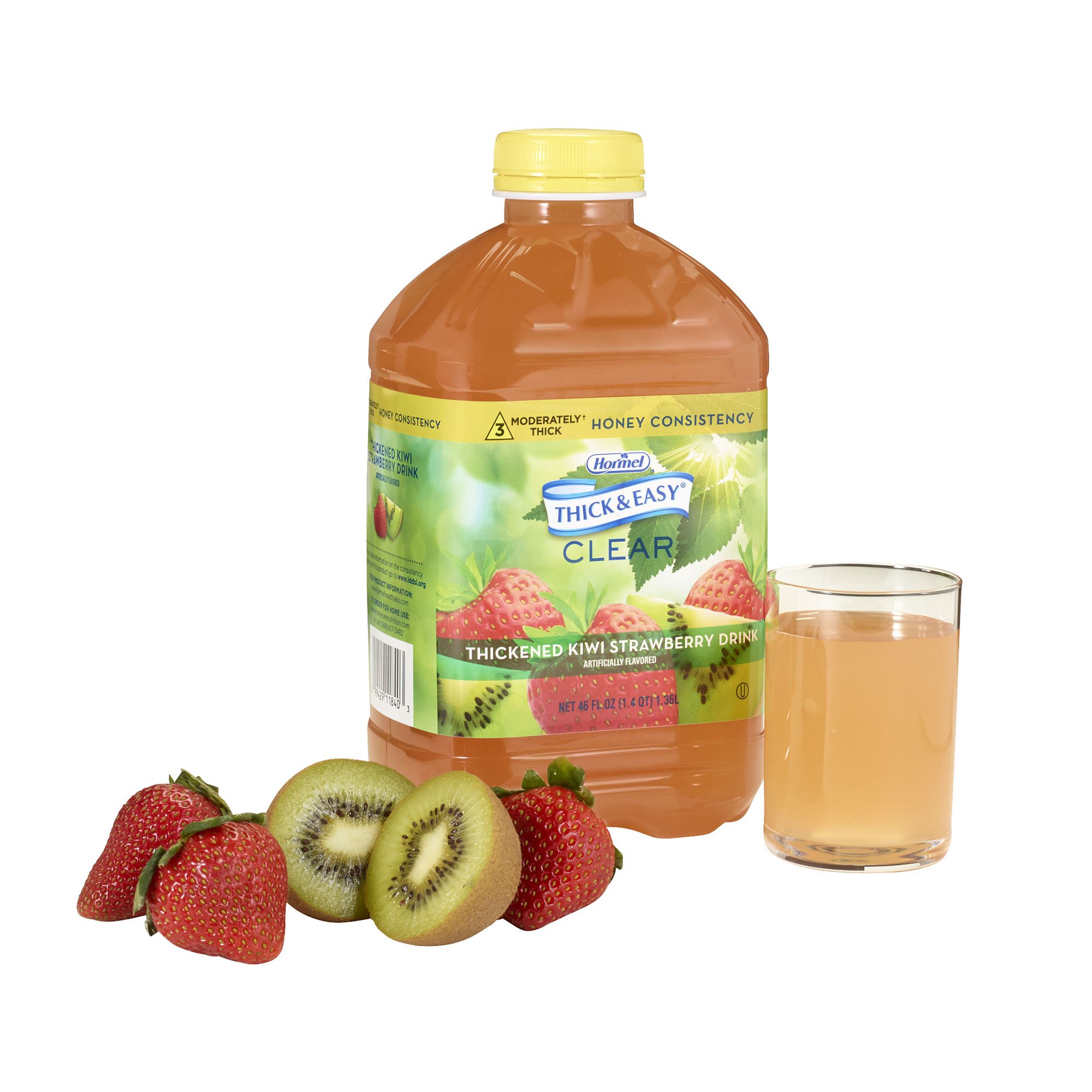 Lyons Magnus LLC - 11840 Thick & Easy® Clear Honey Consistency Kiwi Strawberry Thickened Beverage