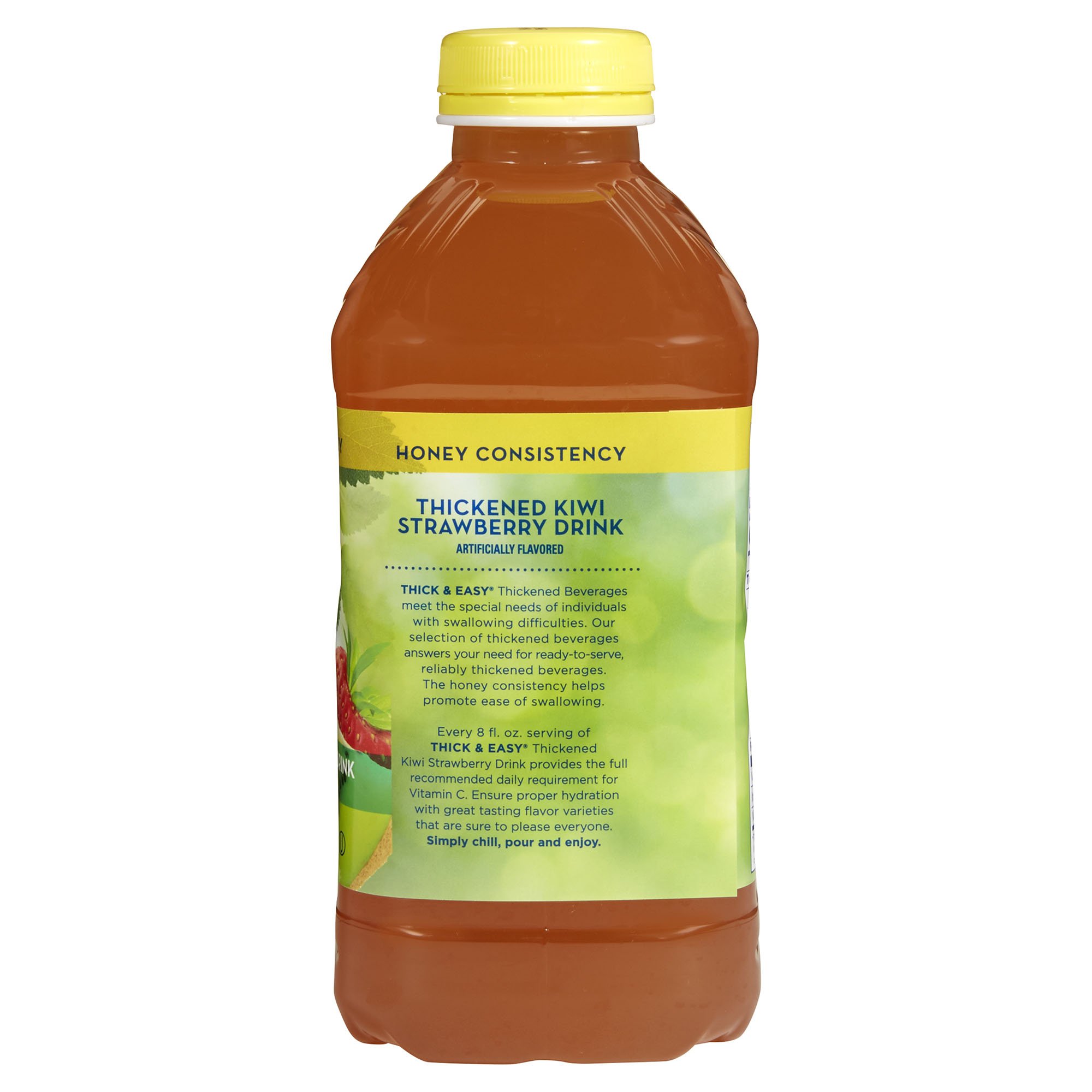 Lyons Magnus LLC - 11840 Thick & Easy® Clear Honey Consistency Kiwi Strawberry Thickened Beverage