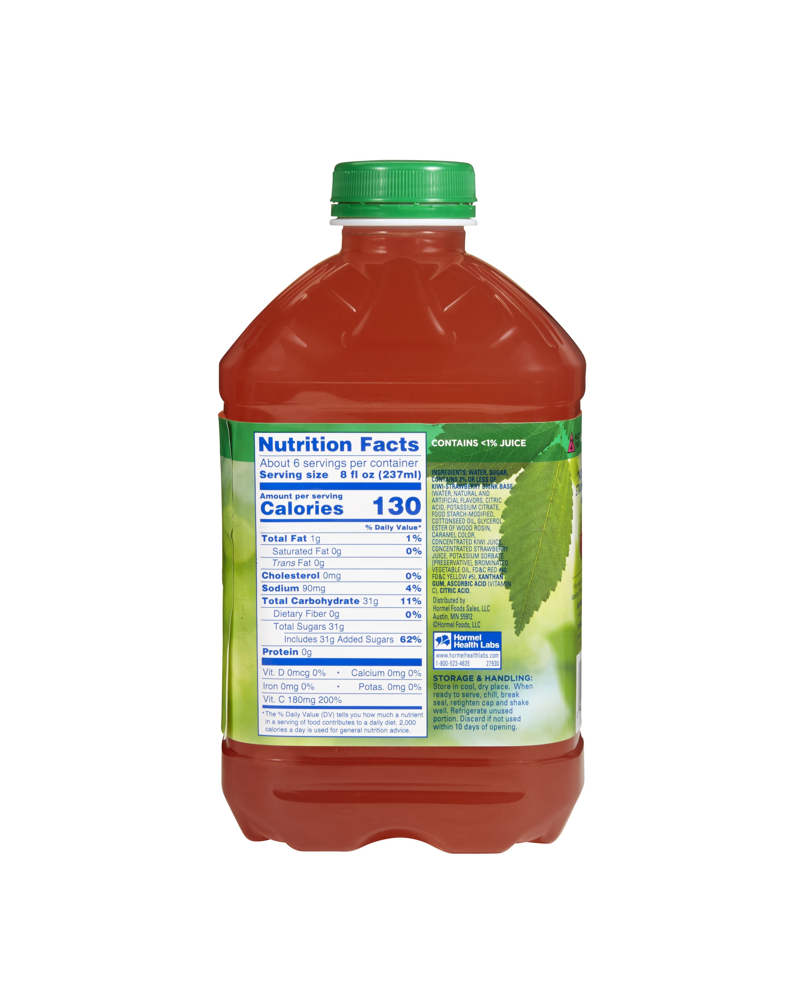Lyons Magnus LLC - 27930 Thick & Easy® Clear Nectar Consistency Kiwi Strawberry Thickened Beverage