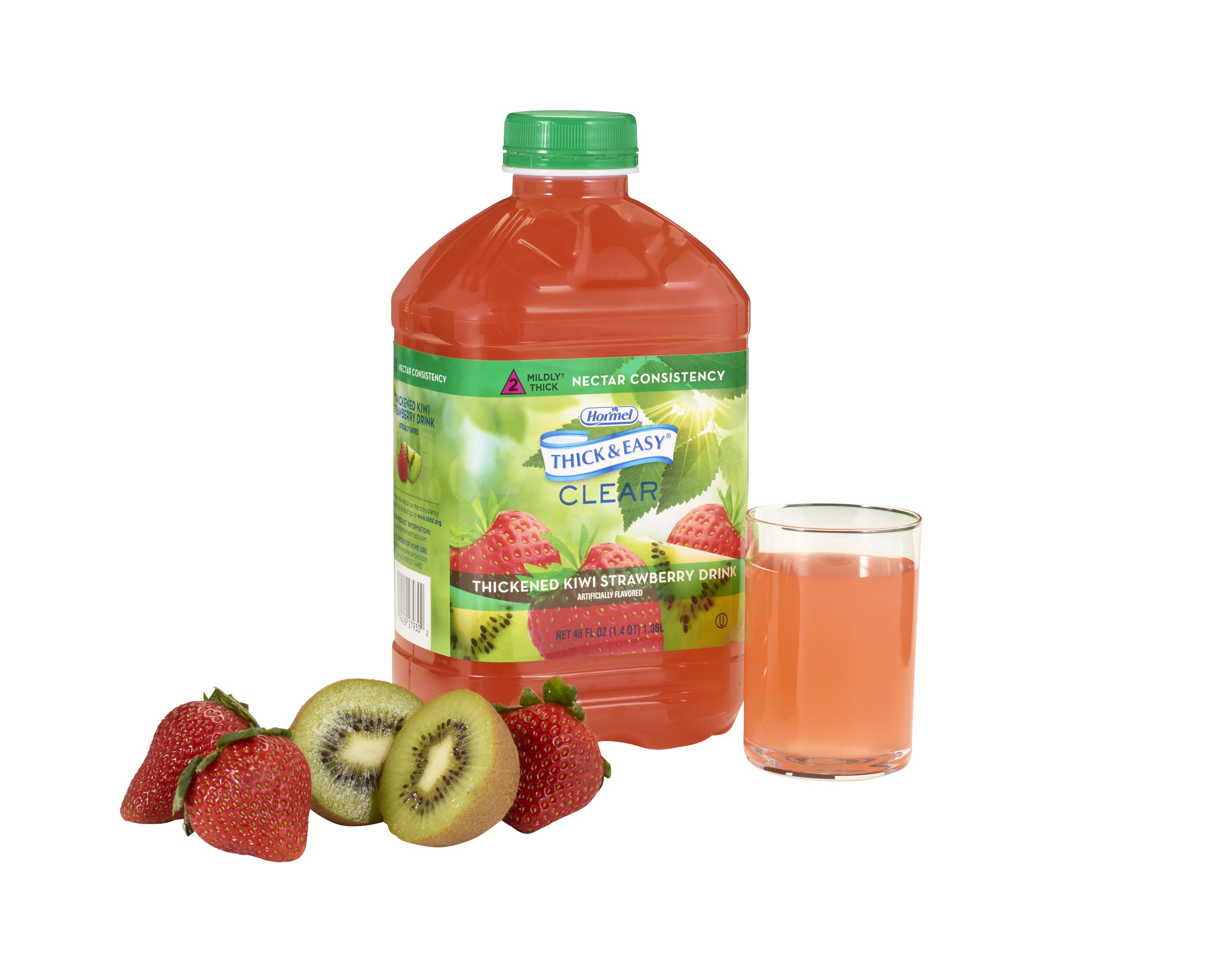 Lyons Magnus LLC - 27930 Thick & Easy® Clear Nectar Consistency Kiwi Strawberry Thickened Beverage