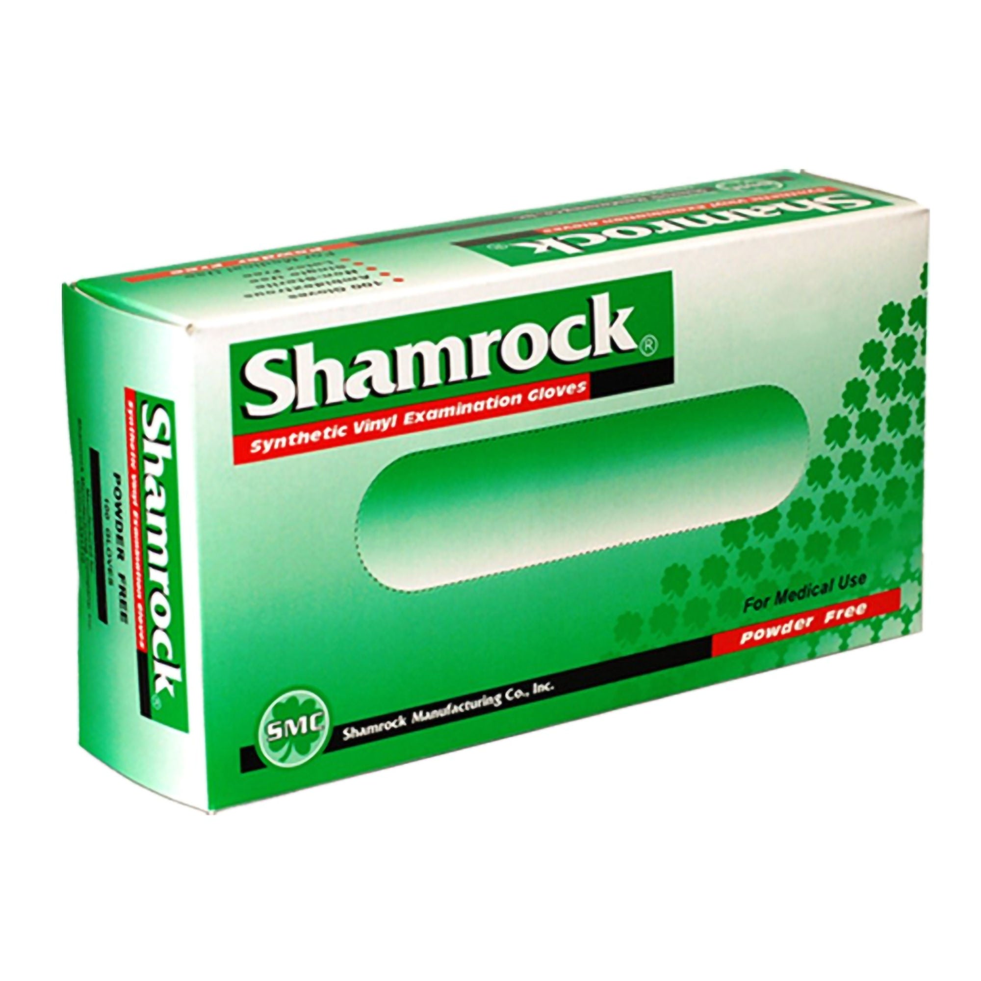 Shamrock Marketing - 20211 Exam Glove 20000 Series Small 100 per Box NonSterile Vinyl Standard Cuff Length Smooth Clear Not Rated