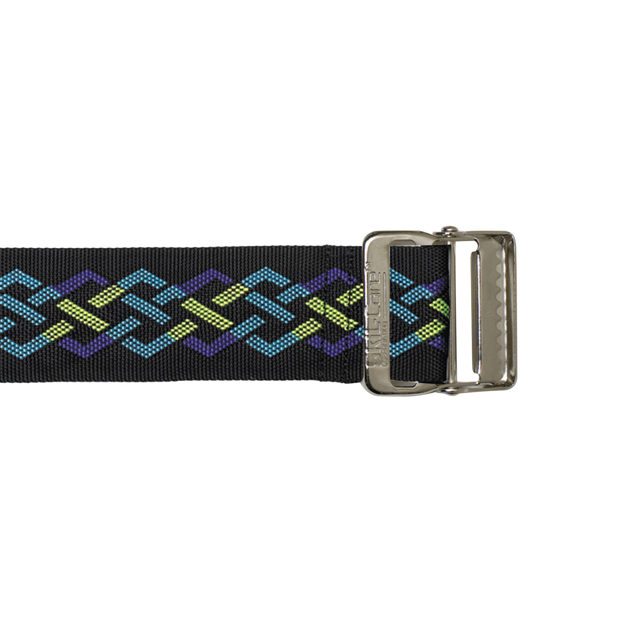Skil-Care - 252026 Gait Belt SkiL-Care™ 60 Inch Length Geo Pattern Design Nylon