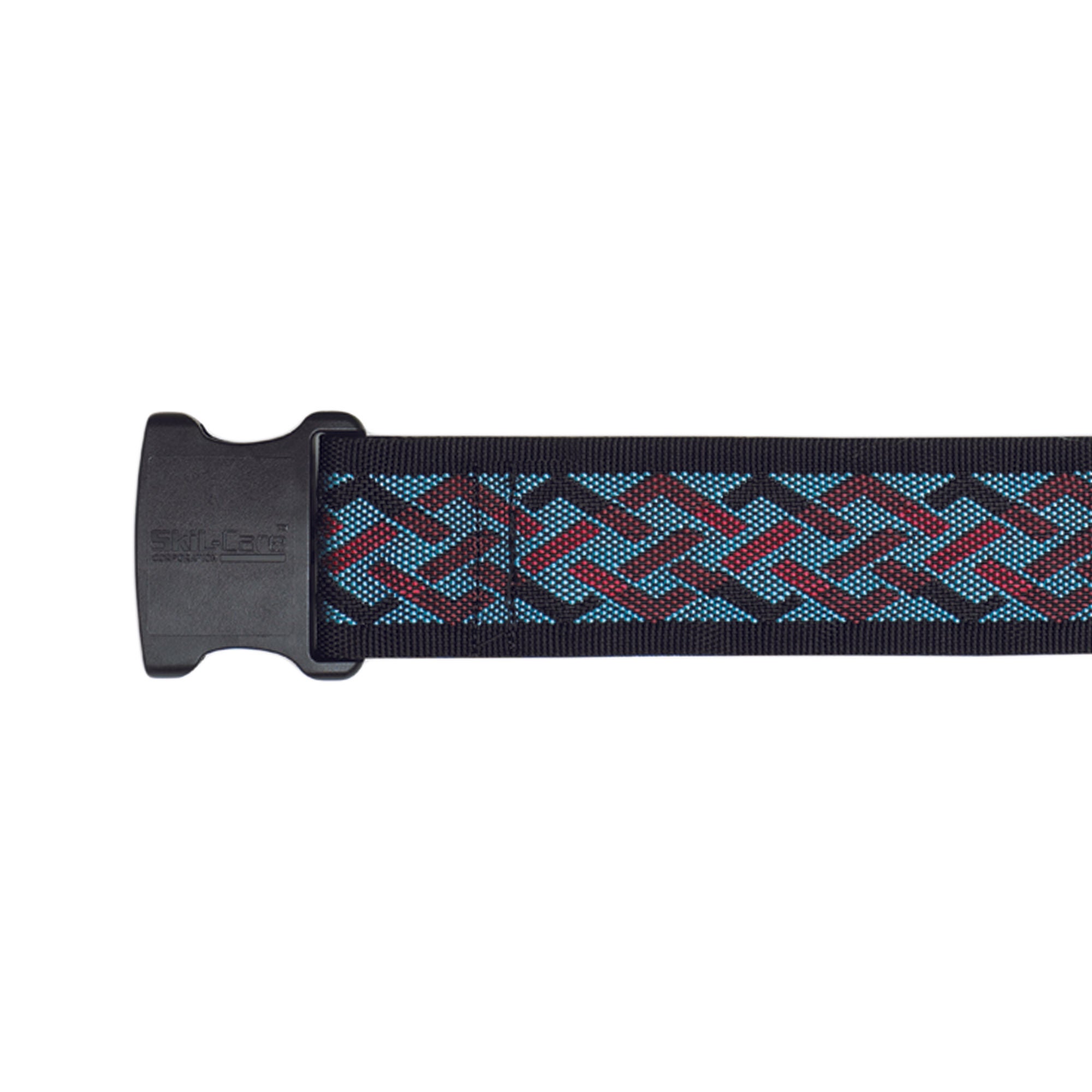 Skil-Care - 252024 Gait Belt SkiL-Care™ 60 Inch Length Geo Pattern Design Nylon
