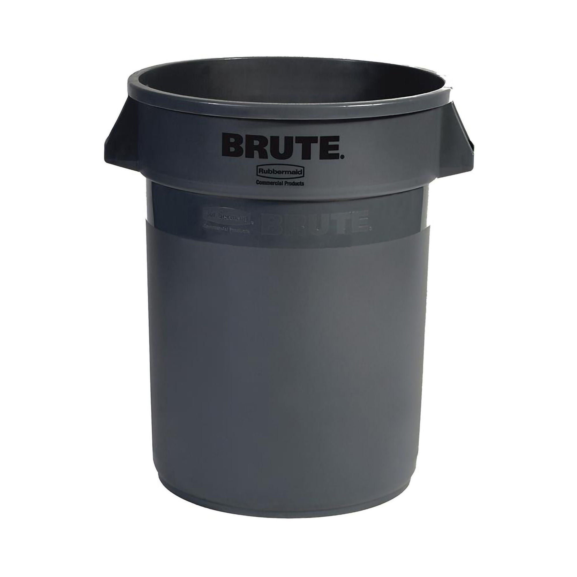 RJ Schinner Co - FG263200GRAY Trash Can Rubbermaid® Brute® 128 Quart / 32 gal. Gray Plastic Round