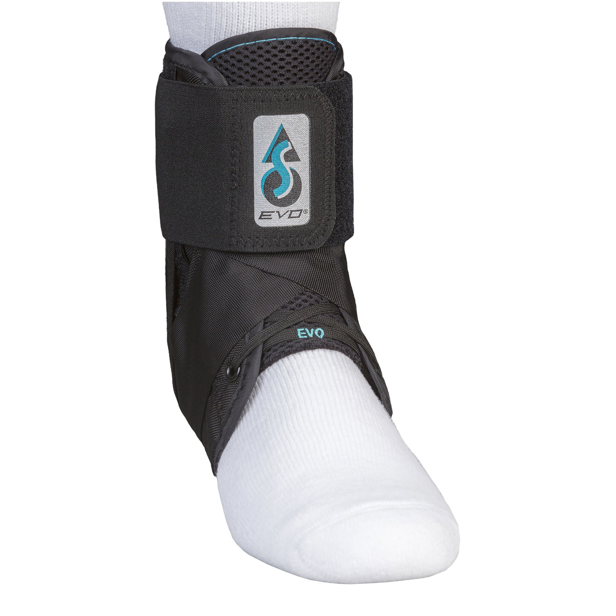 Medical Specialties - 264092 Ankle Support ASO® Evo™ Small Hook and Loop Strap Closure / Lace Up Foot