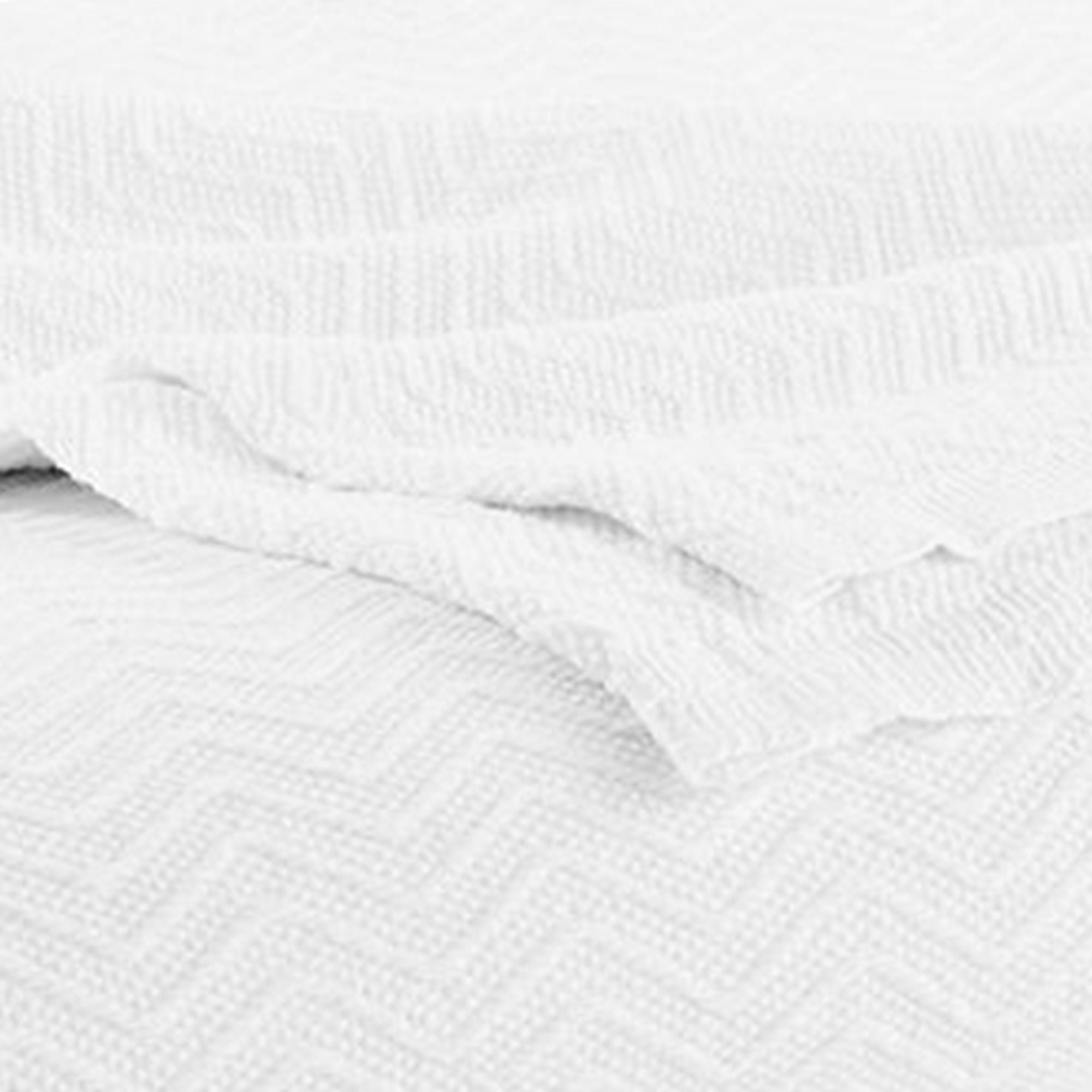 Standard Textile - 78322400 Blanket PerVal® Herringbone 66 X 90 Inch Cotton / Polyester 2.4 lbs. White