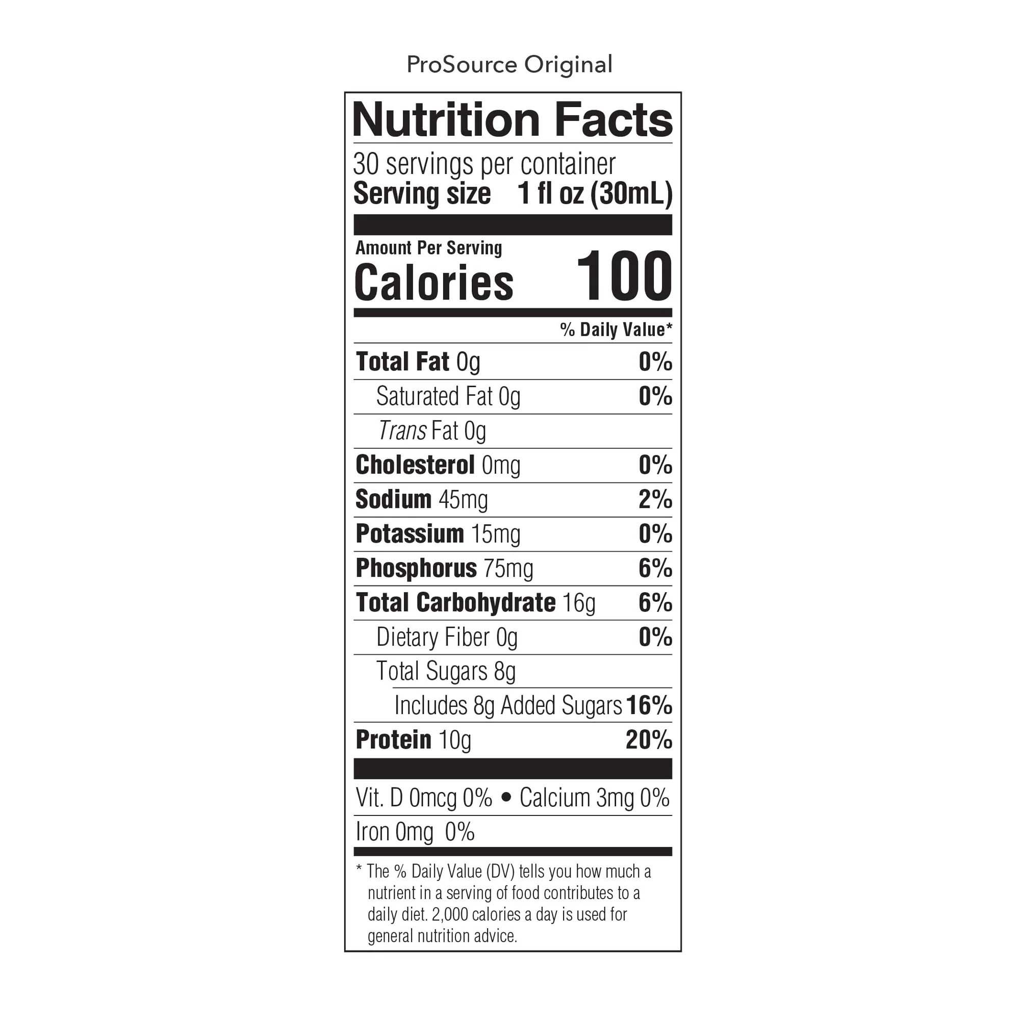 Medtrition-National Nutrition - 11432 ProSource™ Collagen and Whey Protein Formula