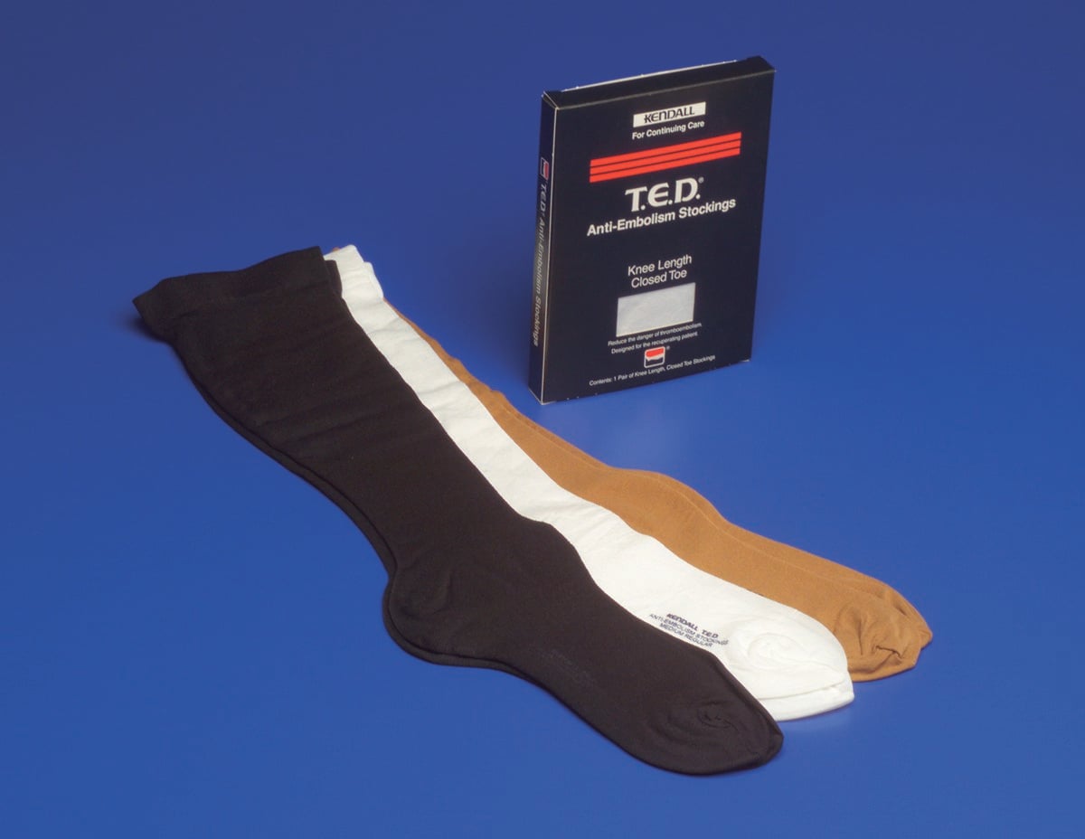 Cardinal 4317- - T.E.D.™ Knee High Anti-embolism Stockings, Small / Long - 1/Pair, 12/Case