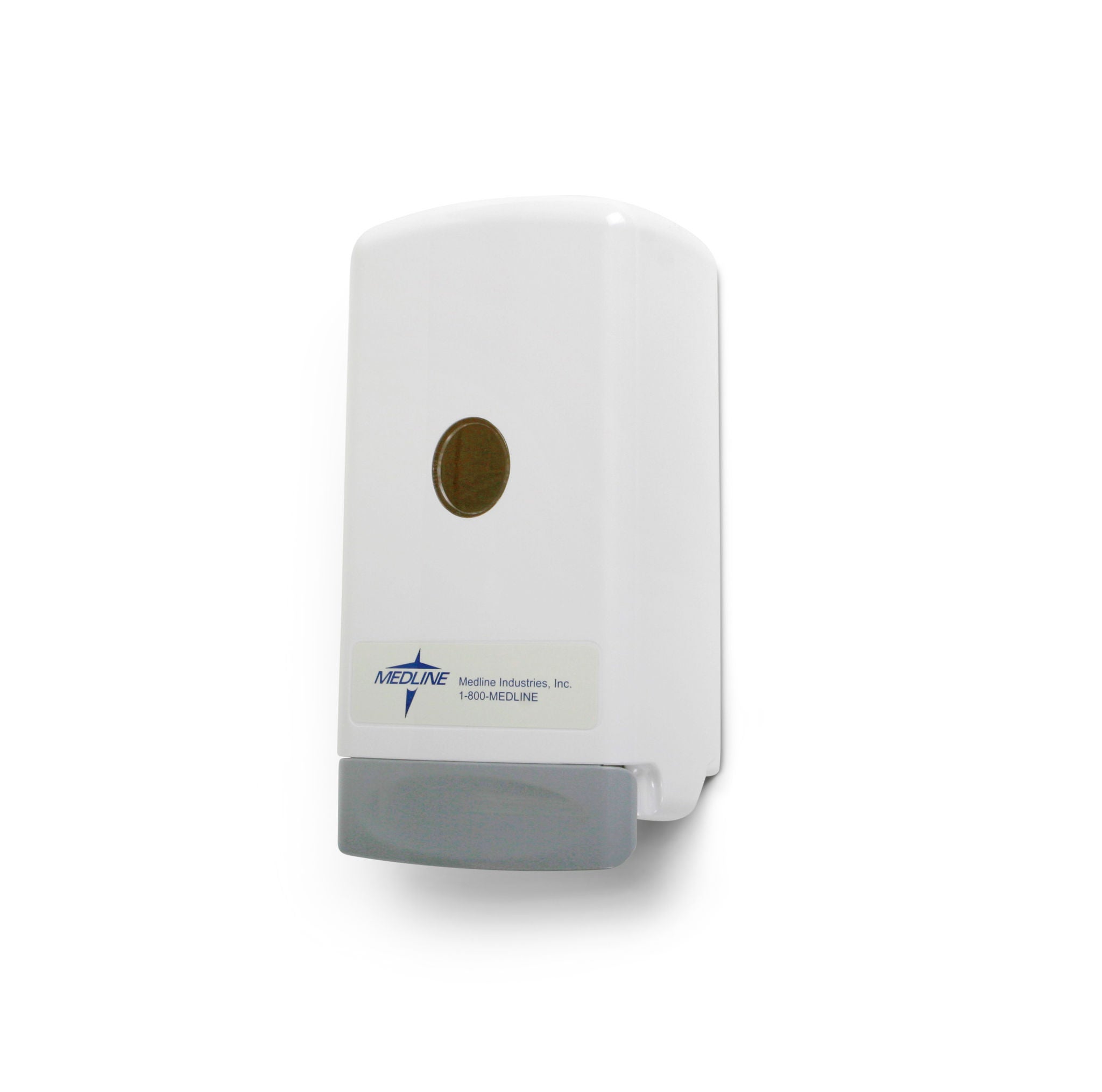 Medline - MSC9951 Soap Dispenser Skintegrity Black Plastic Manual Push 800 - 1000 mL Wall Mount