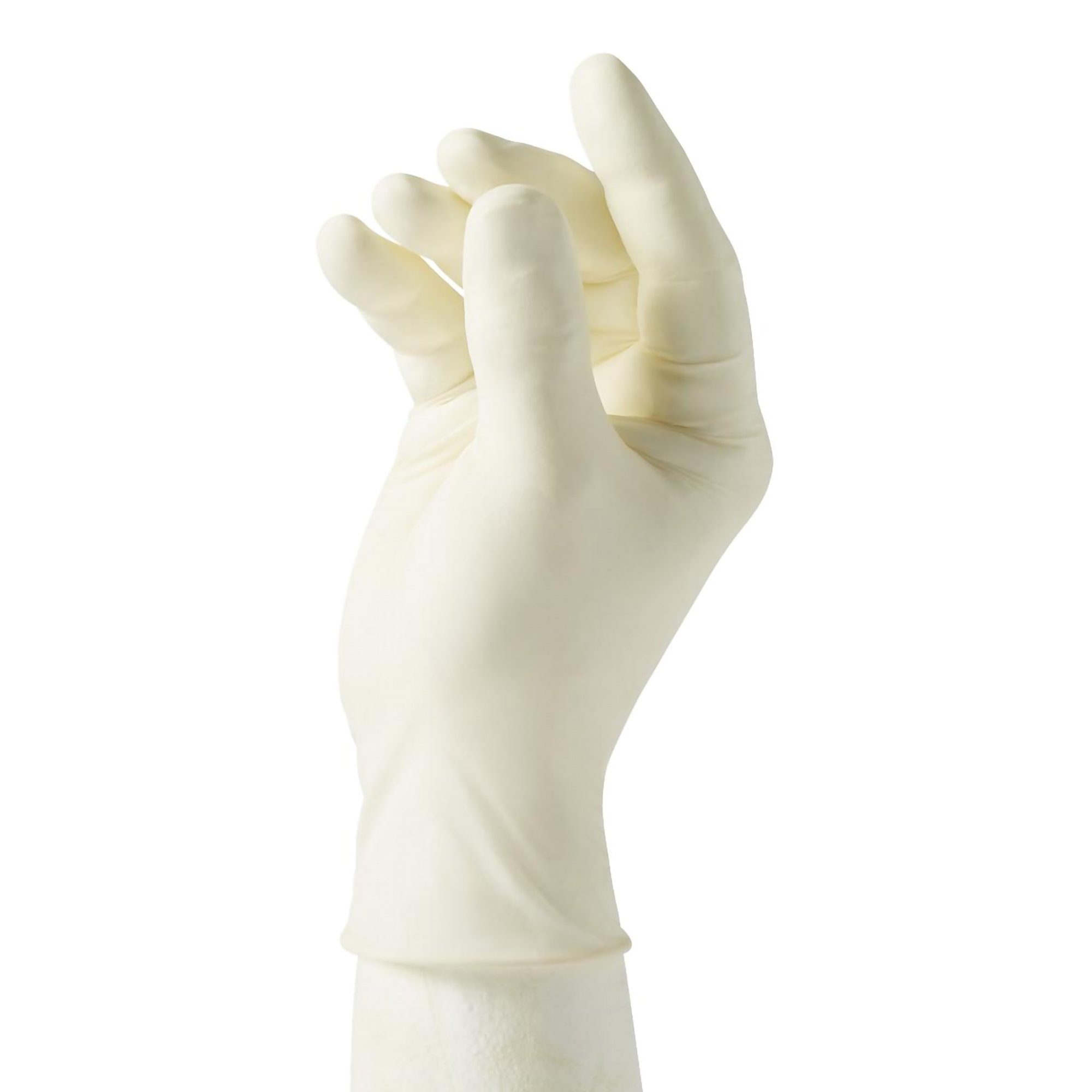 Medline CUR8105 - Curad® Latex Exam Glove, Medium, Beige - 100/Box, 1000/Case