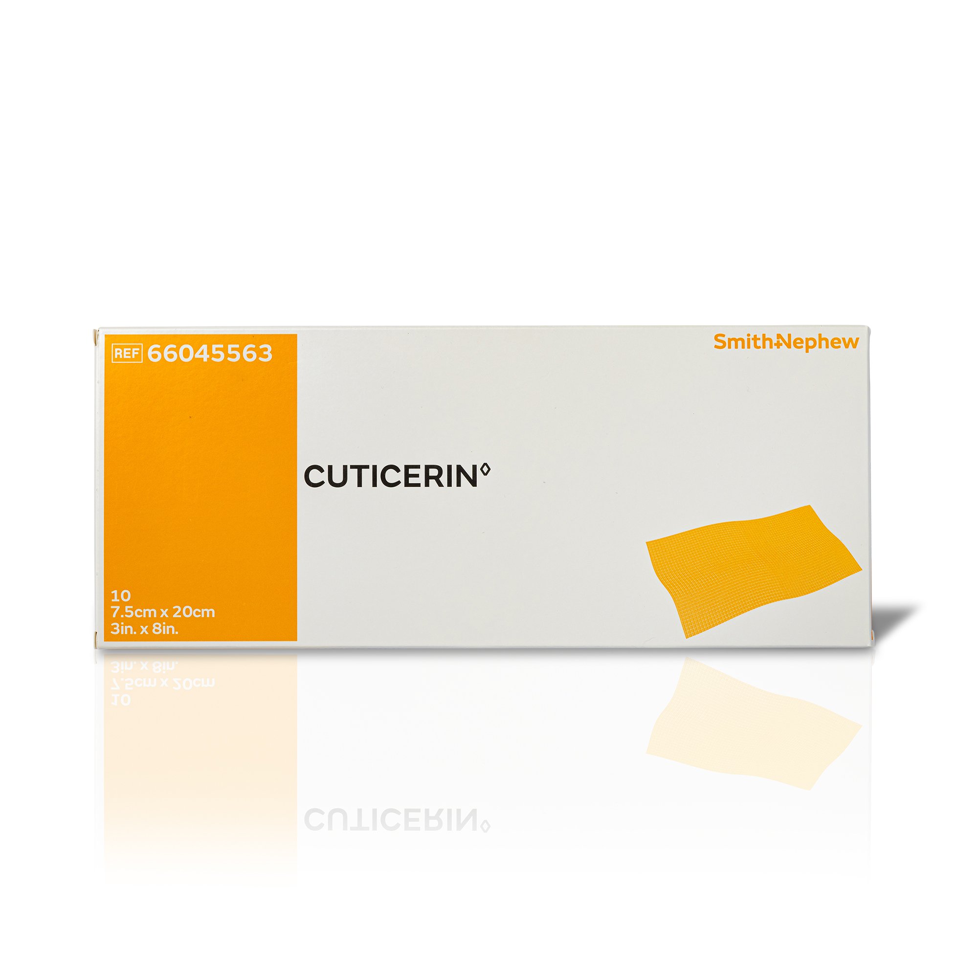 Smith & Nephew 66045563 - Cuticerin Impregnated Dressing, 3 x 8 inch - 1/Each, 10/Box, 120/Case
