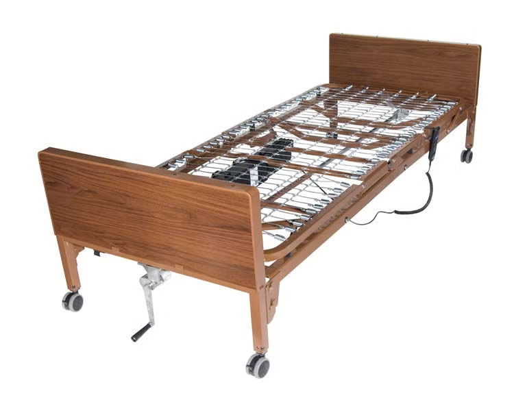 Drive DeVilbiss Healthcare - 15030BV-PKG Electric Bed Package Delta® Ultra-Light 1000 Home Care 88 Inch Length Spring Deck 3 Functions 12-1/2 to 21-1/2 Inch Height Range