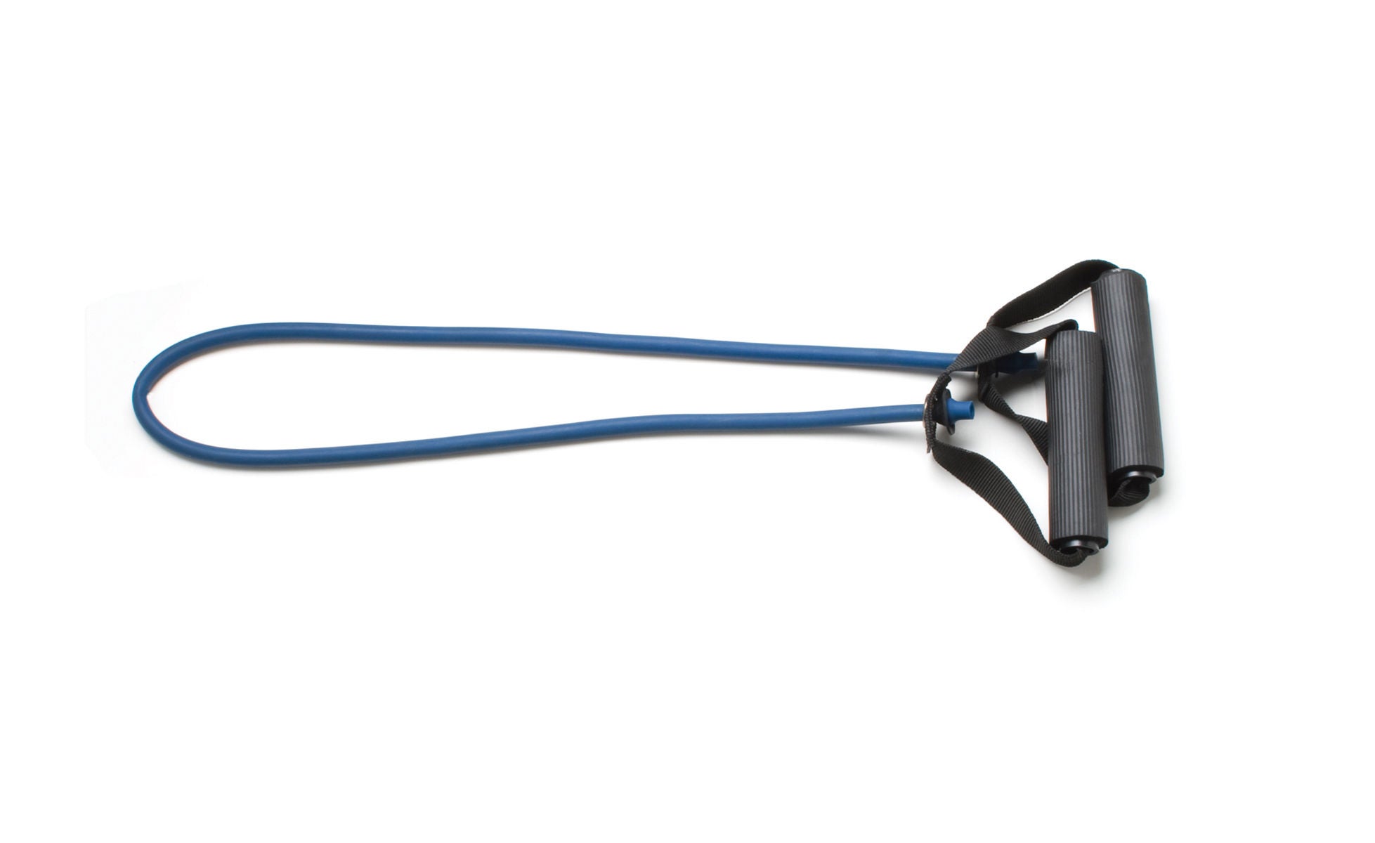 Fabrication Enterprises - 10-5554 Exercise Resistance Tubing with Handles CanDo® Blue 36 Inch Length Heavy Resistance