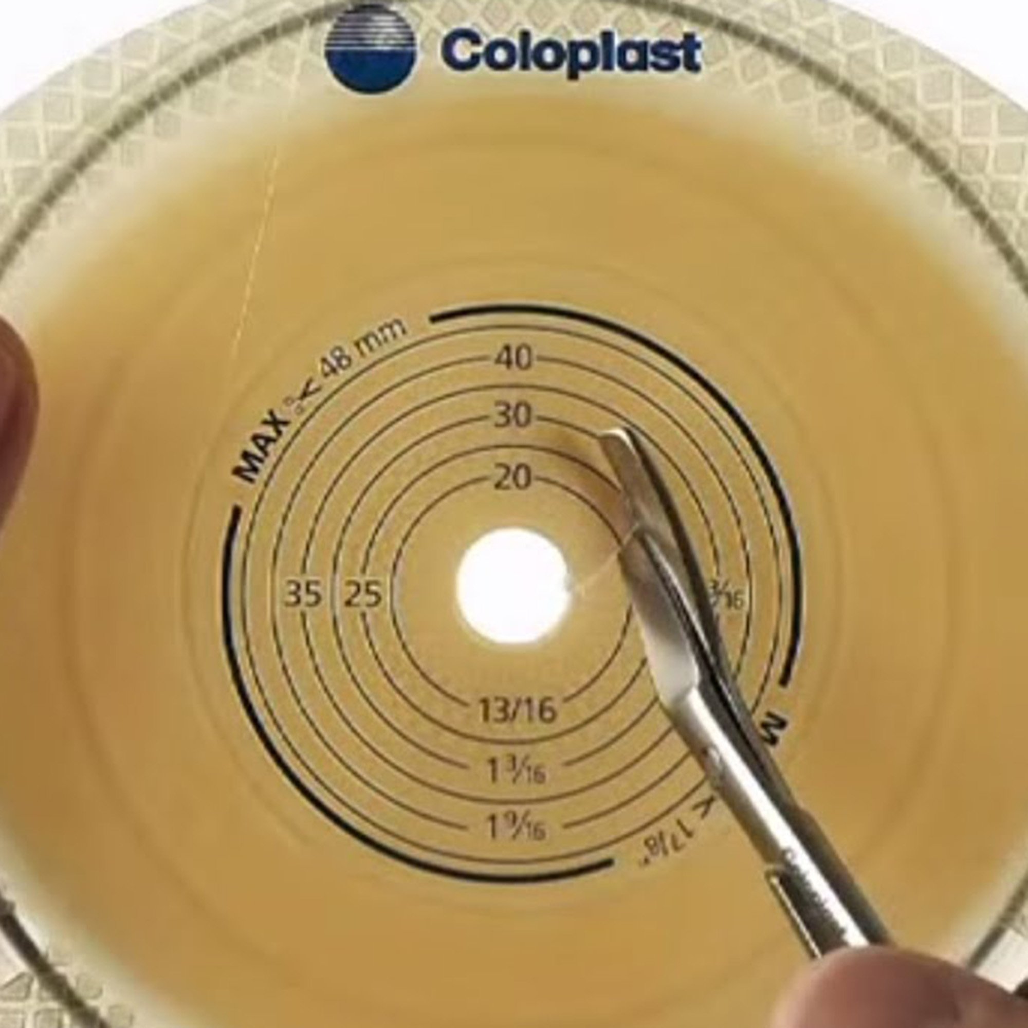  Trim to fit 10 – 48 mm Stoma Opening