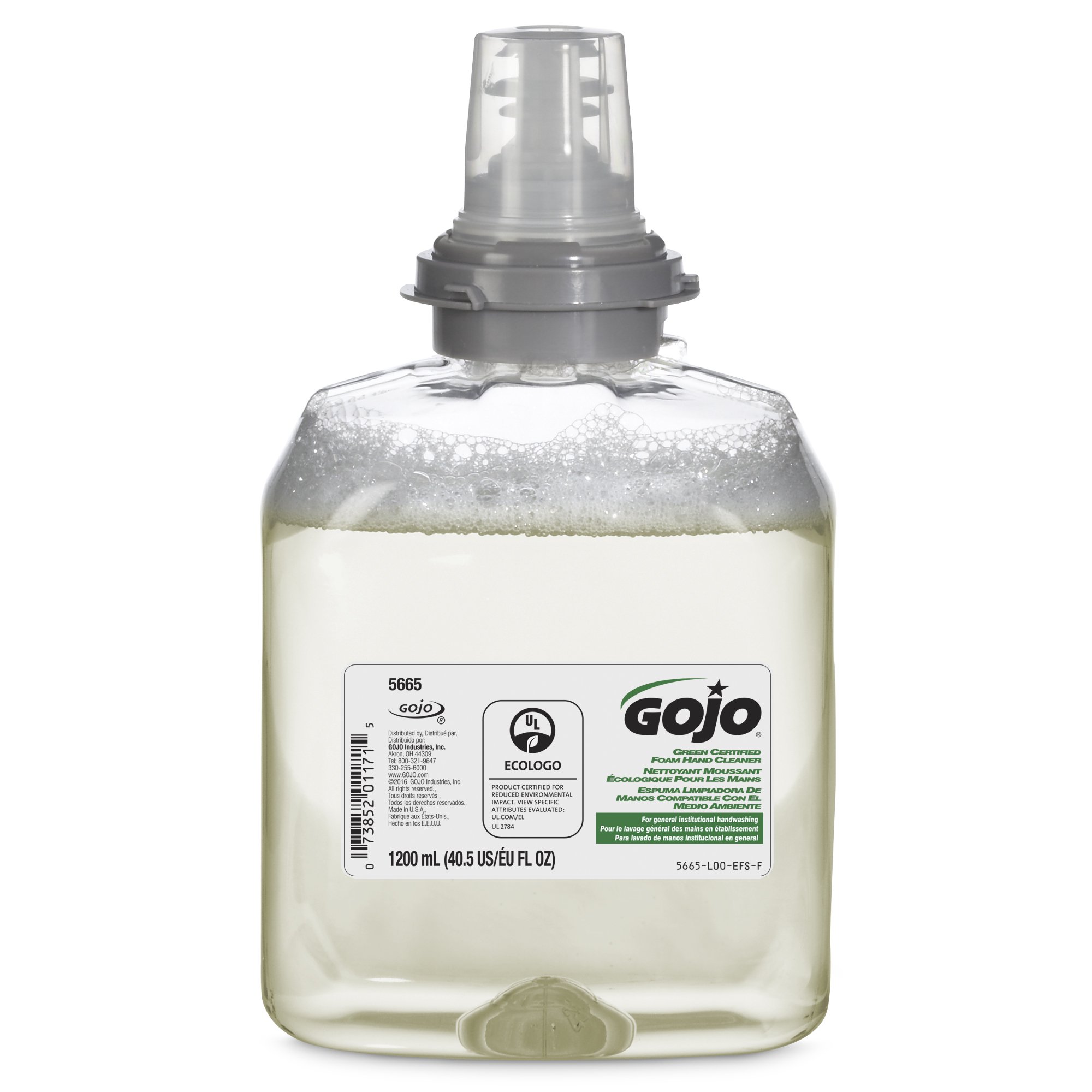 GOJO - 5665-02 Gojo® Soap 1200 mL Dispenser Refill Bottle