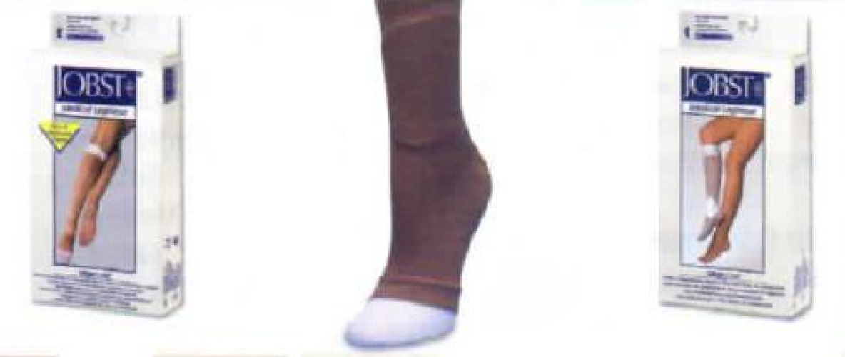 BSN Medical - 114697 Compression Stocking Jobst® Relief Knee High Large / Full Calf Beige Open Toe