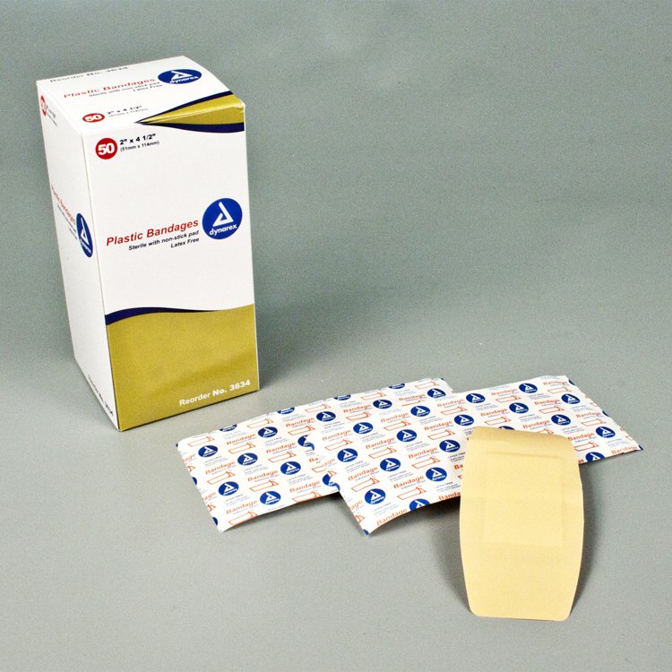 Dynarex - 3634 dynarex® Tan Adhesive Strip