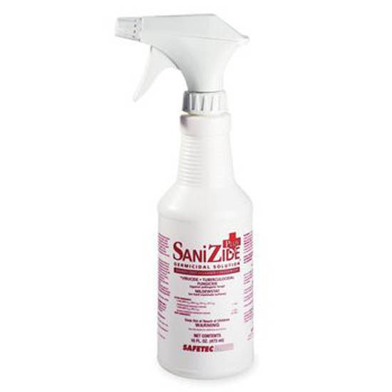 Performance Health - 081053537 Surface Disinfectant SaniZide Plus® Germicidal Trigger Spray Liquid 16 oz. Bottle Unscented NonSterile