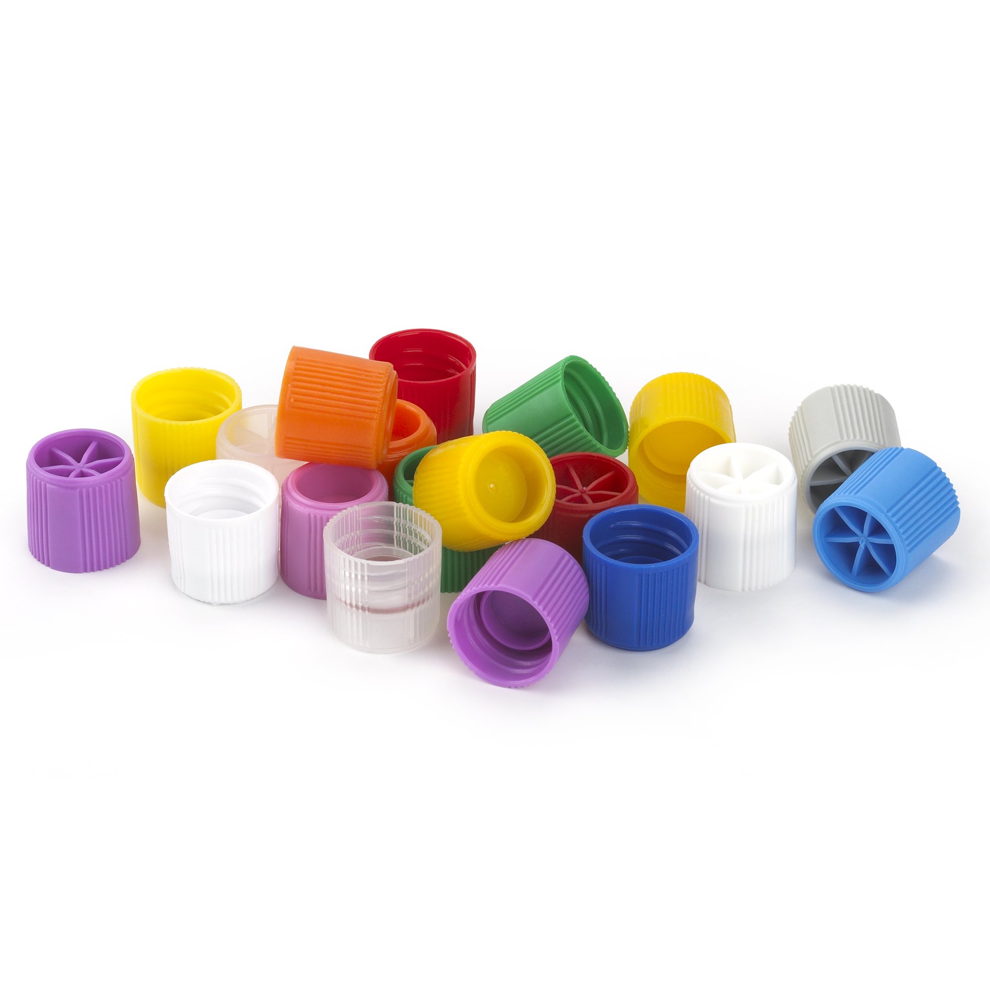 Globe Scientific 6137 - Globe Scientific® Tube Closure for Sample Tubes with External Threads - 1000/Pack