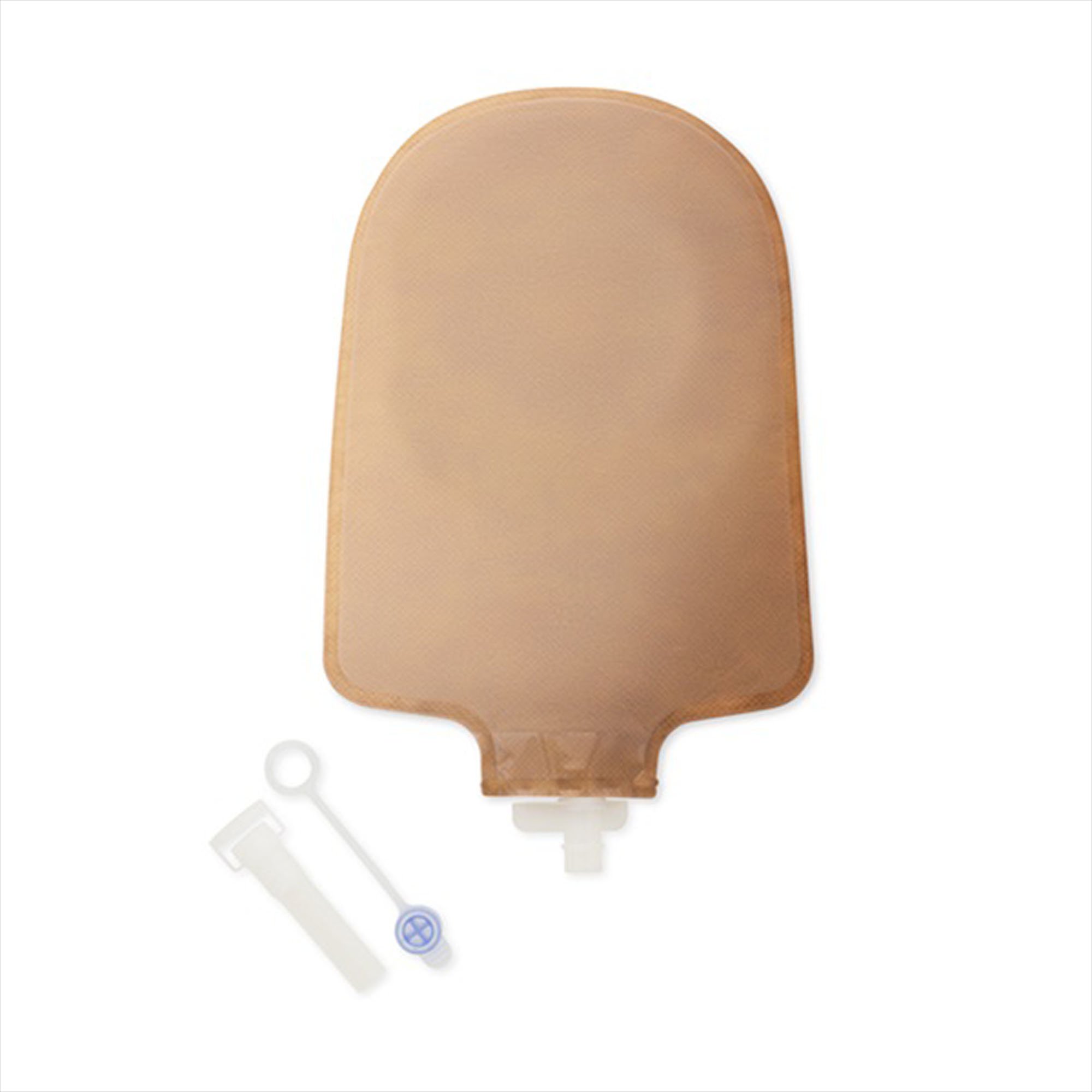 Hollister 8492 - Premier™ 8492 One-Piece Beige Urostomy Pouch, Pre-cut to Fit 19 mm Stomas - 5/Box