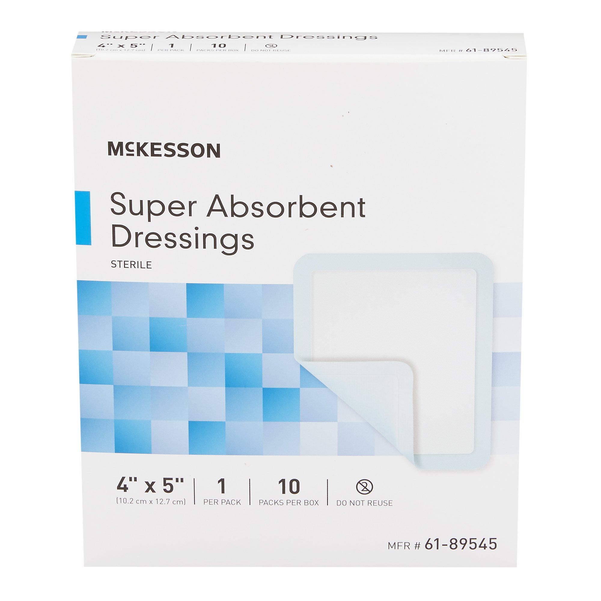 McKesson Brand - 61-89545 McKesson Super Absorbent Dressing