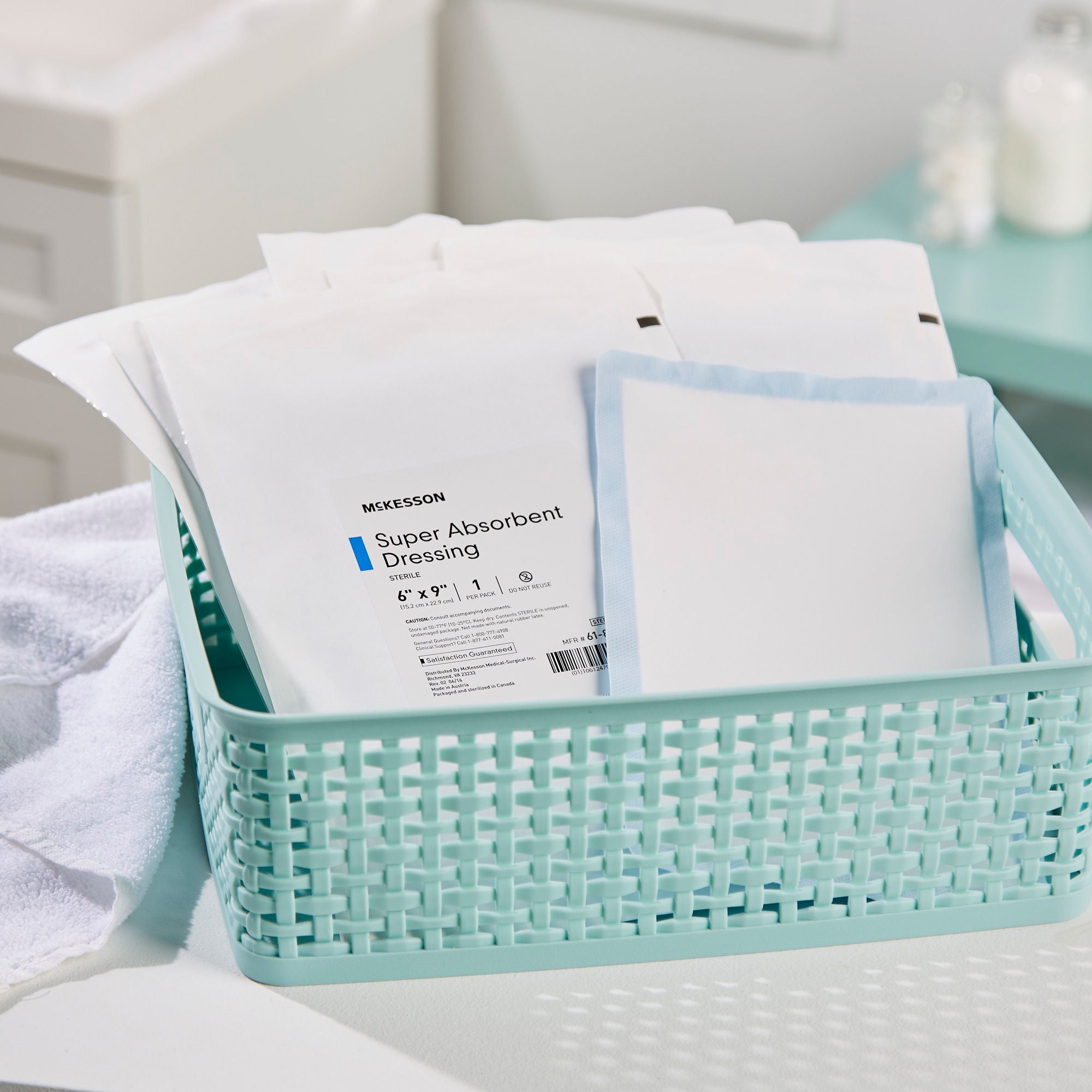McKesson Super Absorbent Dressing 61-89569 by McKesson Brand