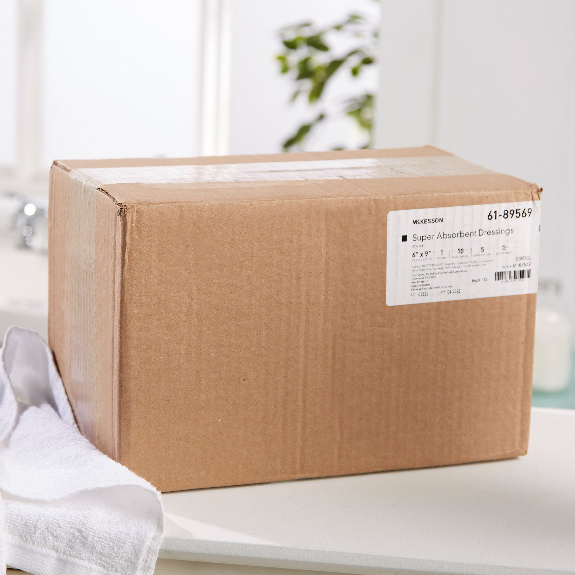 McKesson Brand - 61-89569 McKesson Super Absorbent Dressing
