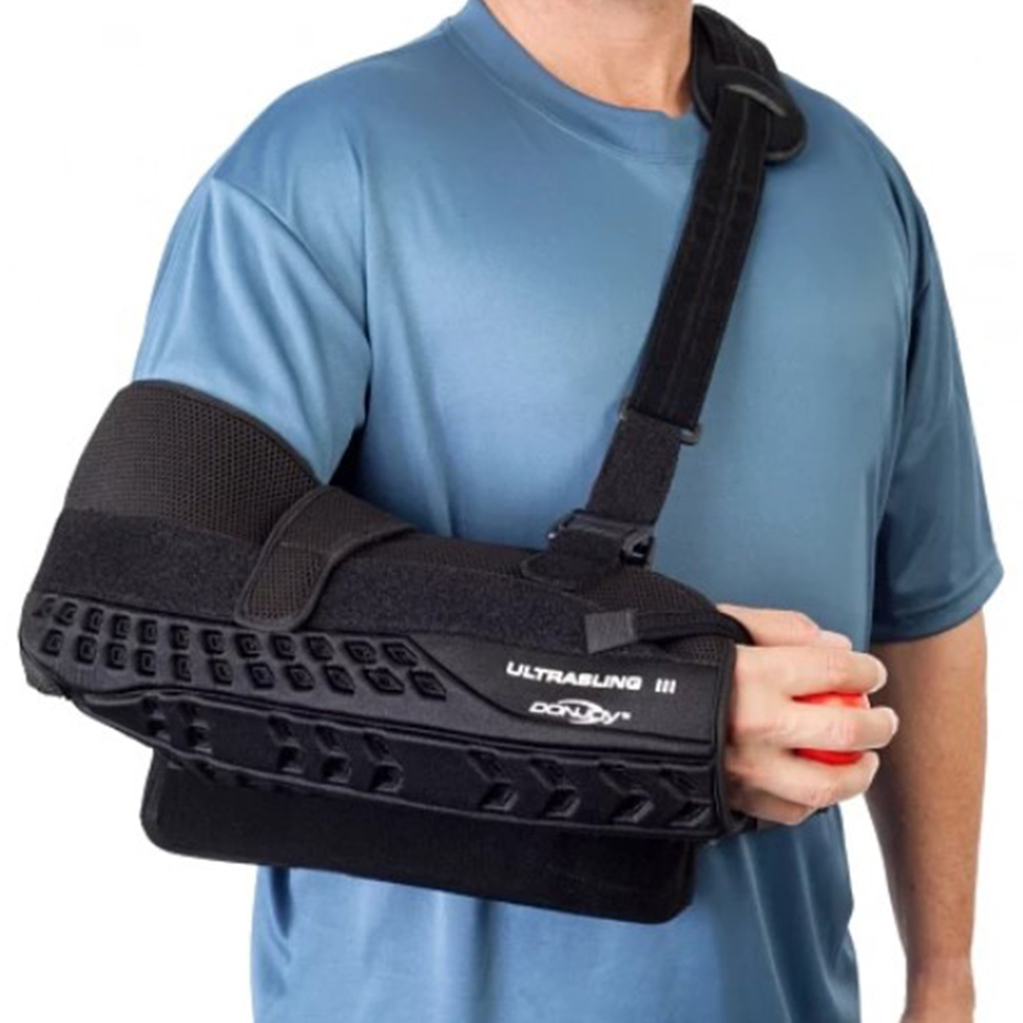 DJO 11-0449-3 - DonJoy® UltraSling® III Black Arm Sling, Medium - 1/Each