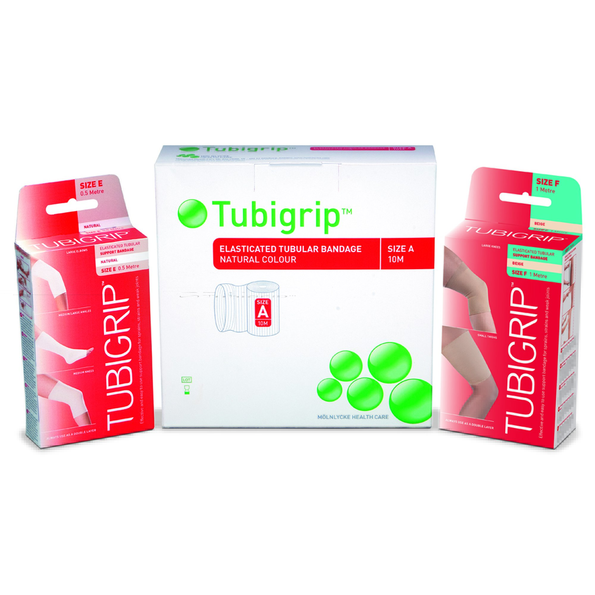 Molnlycke - 1438 Tubigrip® Pull On Elastic Tubular Support Bandage