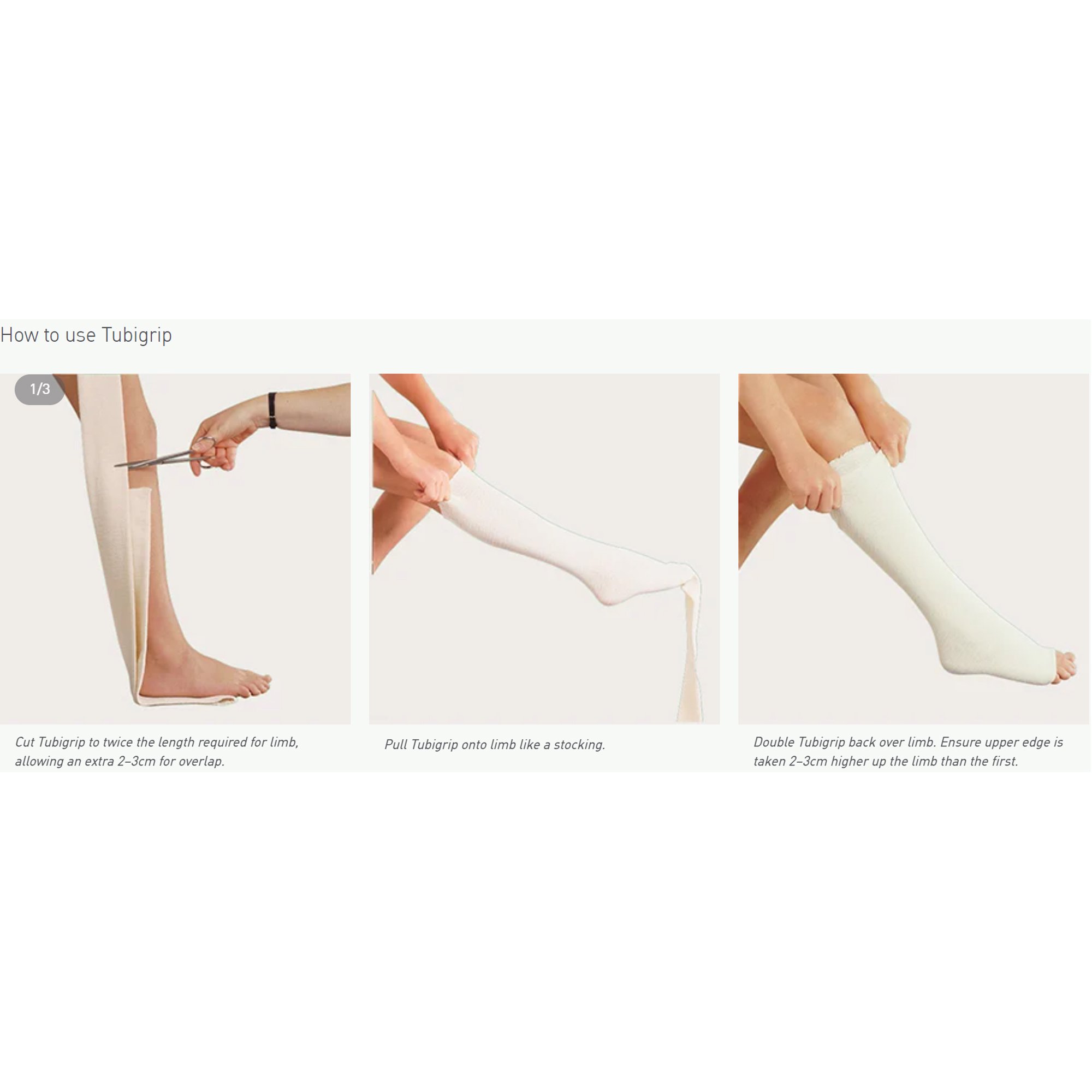 Tubigrip Elastic Tubular Support Bandage 1439 by Molnlycke