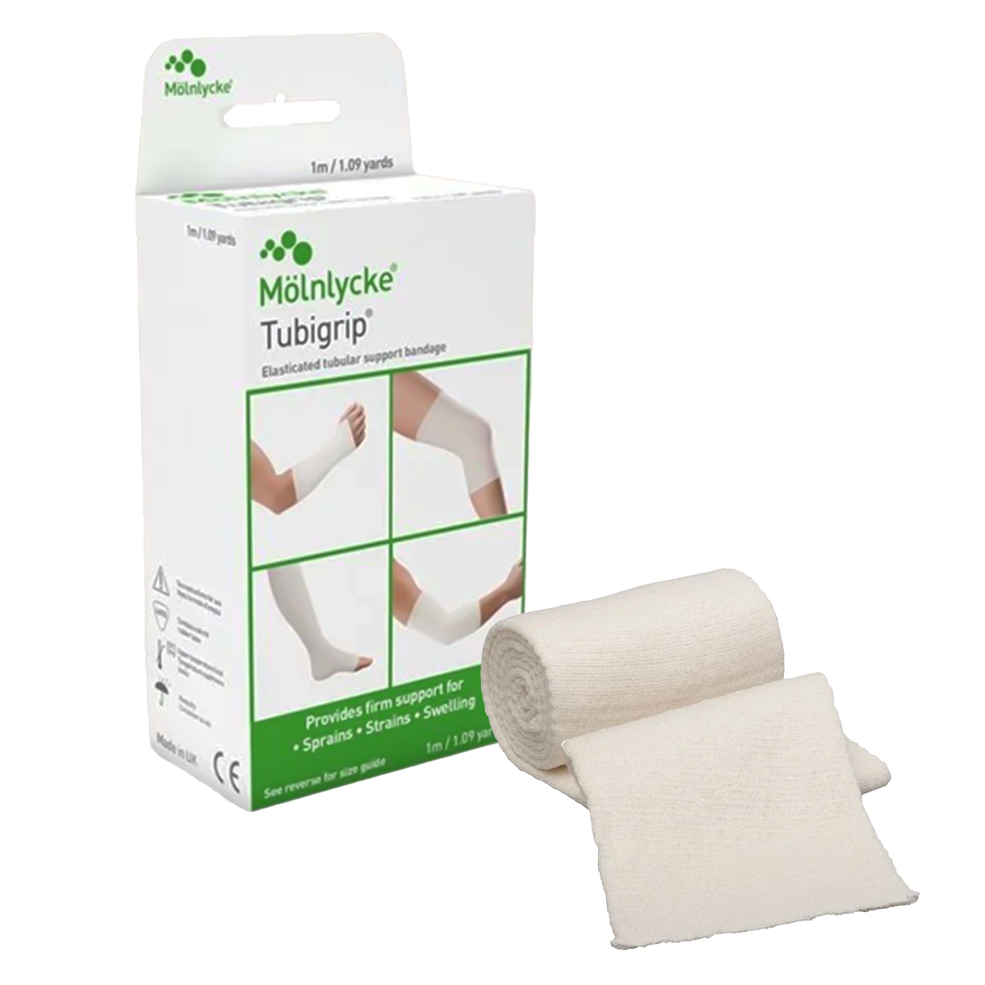 Molnlycke - 1523 Tubigrip® Pull On Elastic Tubular Support Bandage