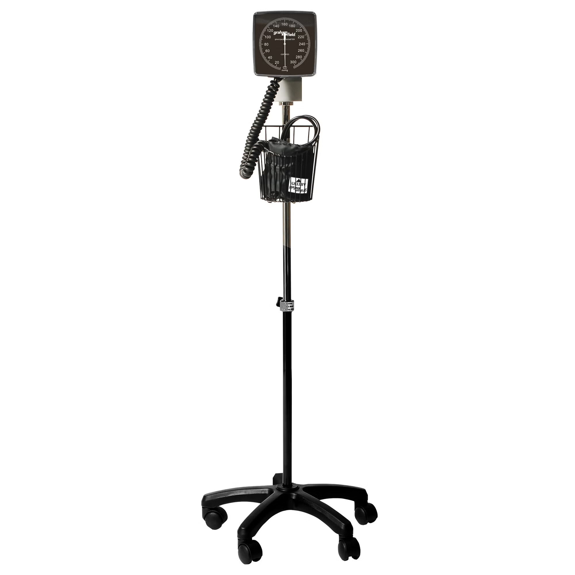 Graham-Field - 223B Aneroid Sphygmomanometer Unit Labtron® Adult Cuff Arm Nylon Cuff 23 - 40 cm Mobile