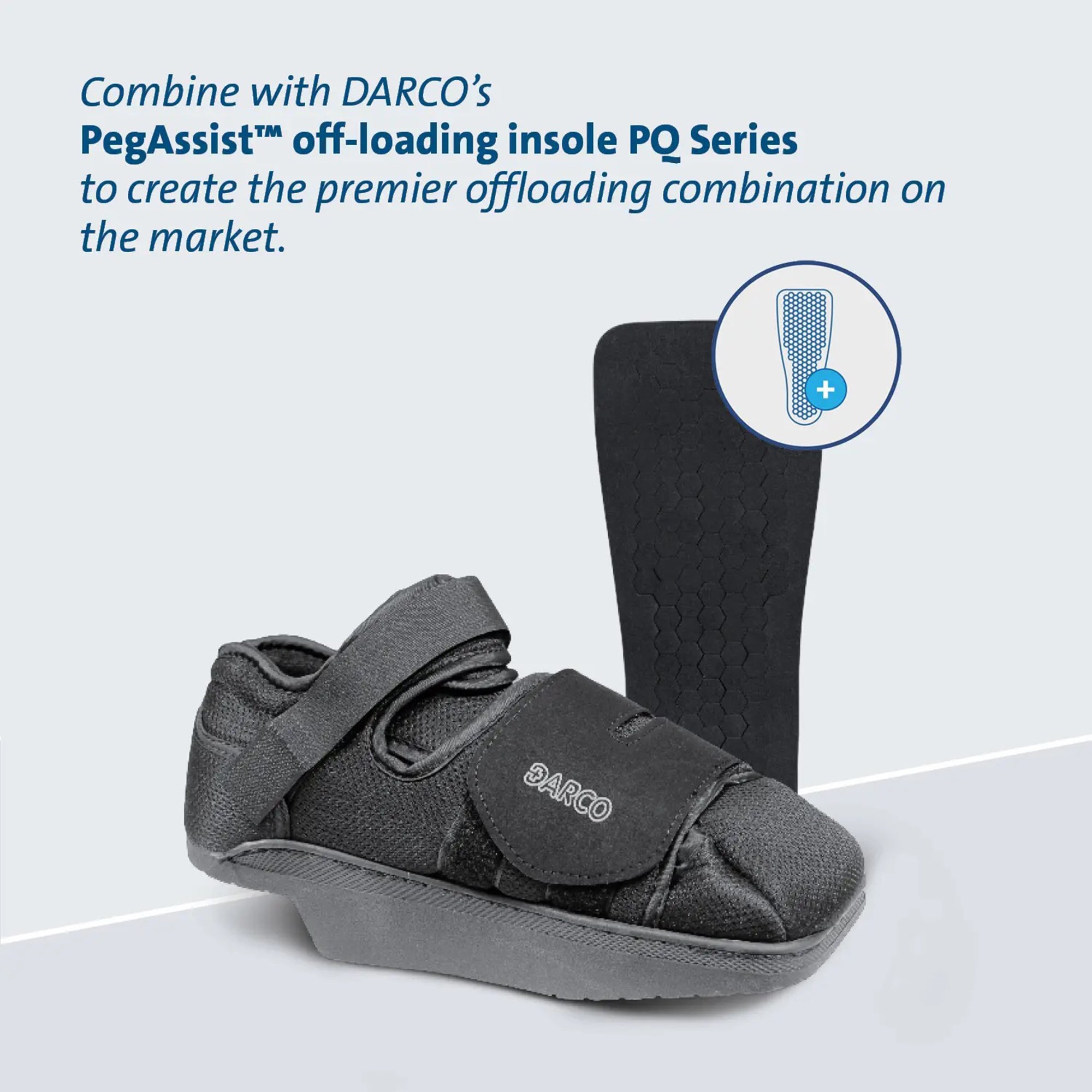 HeelWedge Post-Op Shoe HQ3B by Darco International