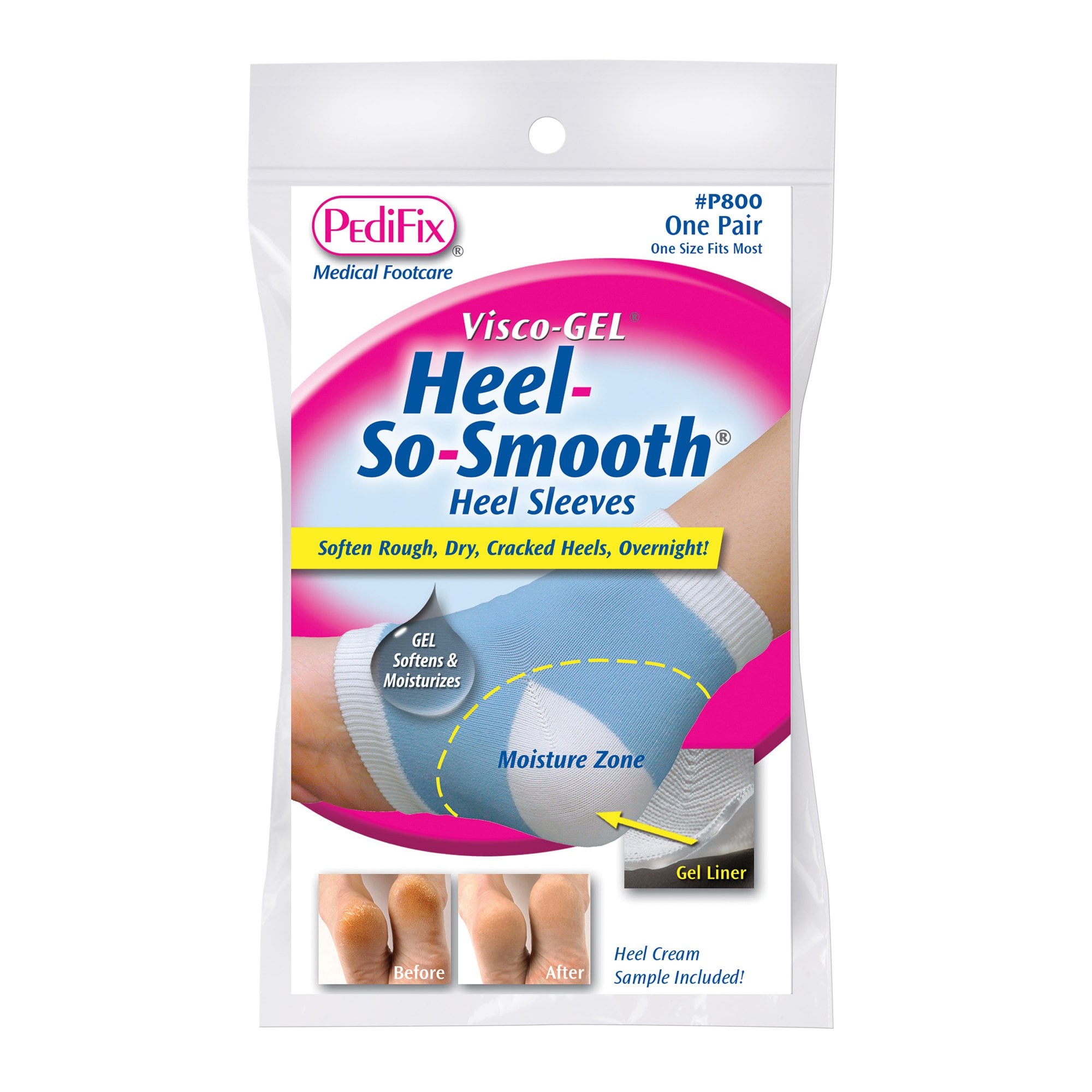 Pedifix - P800 Visco-Gel® Heel-So-Smooth® Heel Protector Sleeve