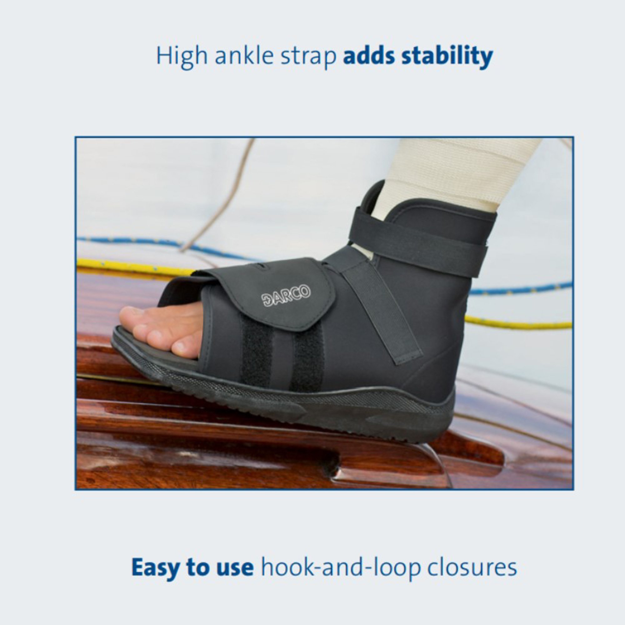 Darco International SLQ2B - SlimLine™ Cast Boot, Medium - 1/Each, 36/Case