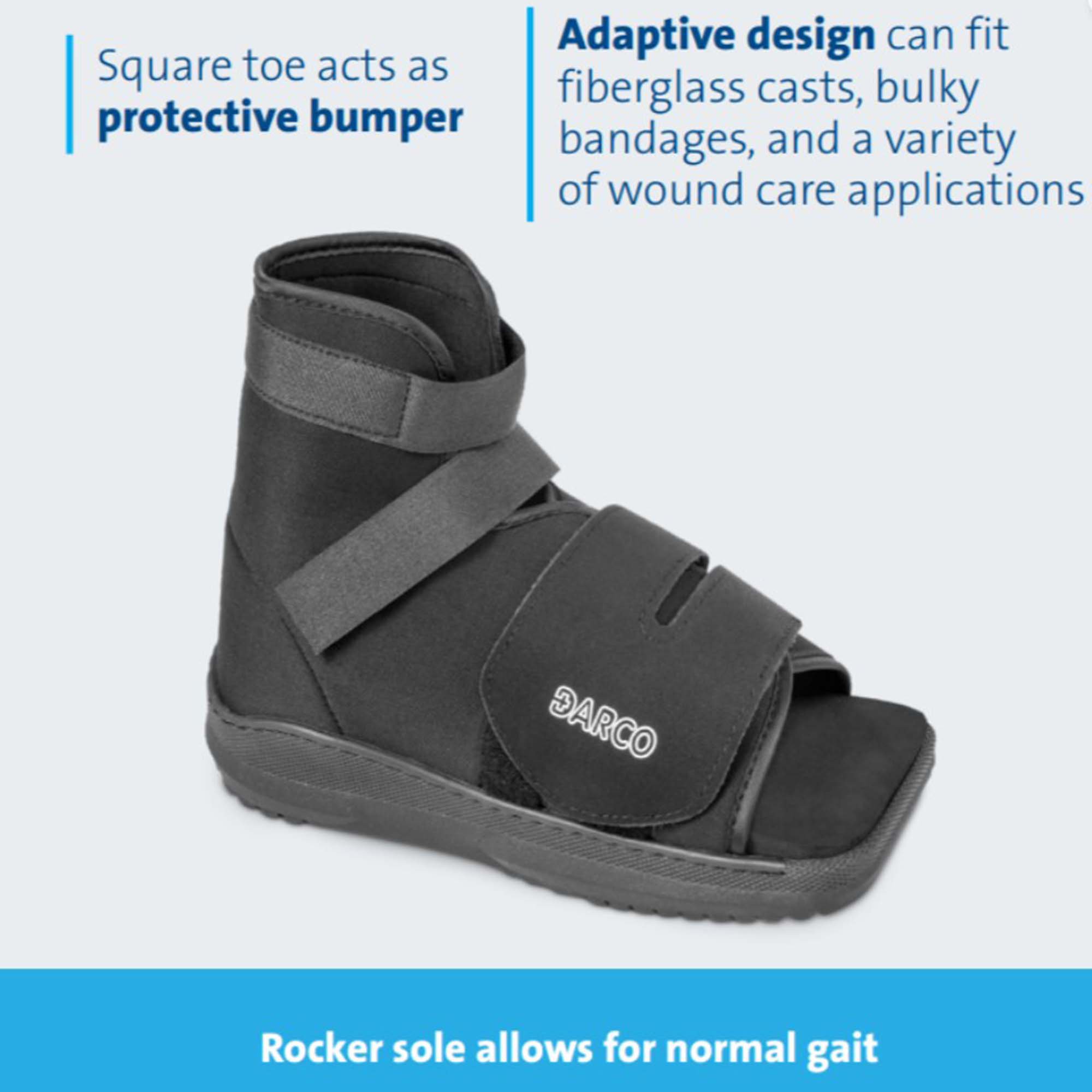 Darco International SLQ2B - SlimLine™ Cast Boot, Medium - 1/Each, 36/Case