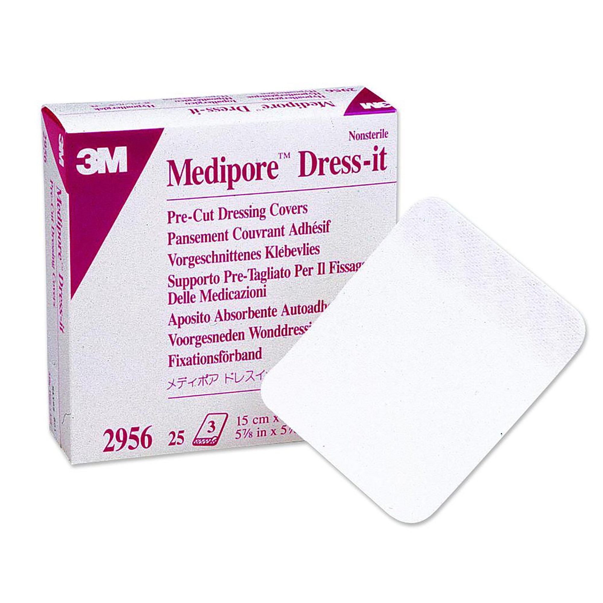 Solventum Corporation - 2956 3M™ Medipore Cloth Dressing Retention Tape