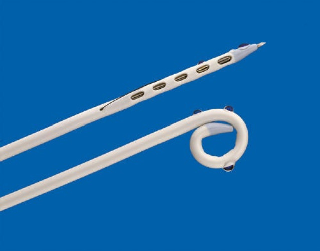Cook Medical - G09705 Multipurpose Drainage Catheter Dawson-Mueler® 8.5 Fr. Mac-Loc Locking Loop Pigtail Style 25 cm Length
